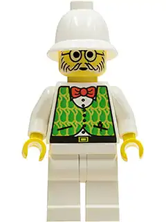 LEGO adv026 Dr. Kilroy - Green Vest, White Legs