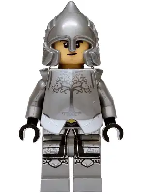 LEGO lor161 Soldier of Gondor - Medium Tan Head, Cheek Lines