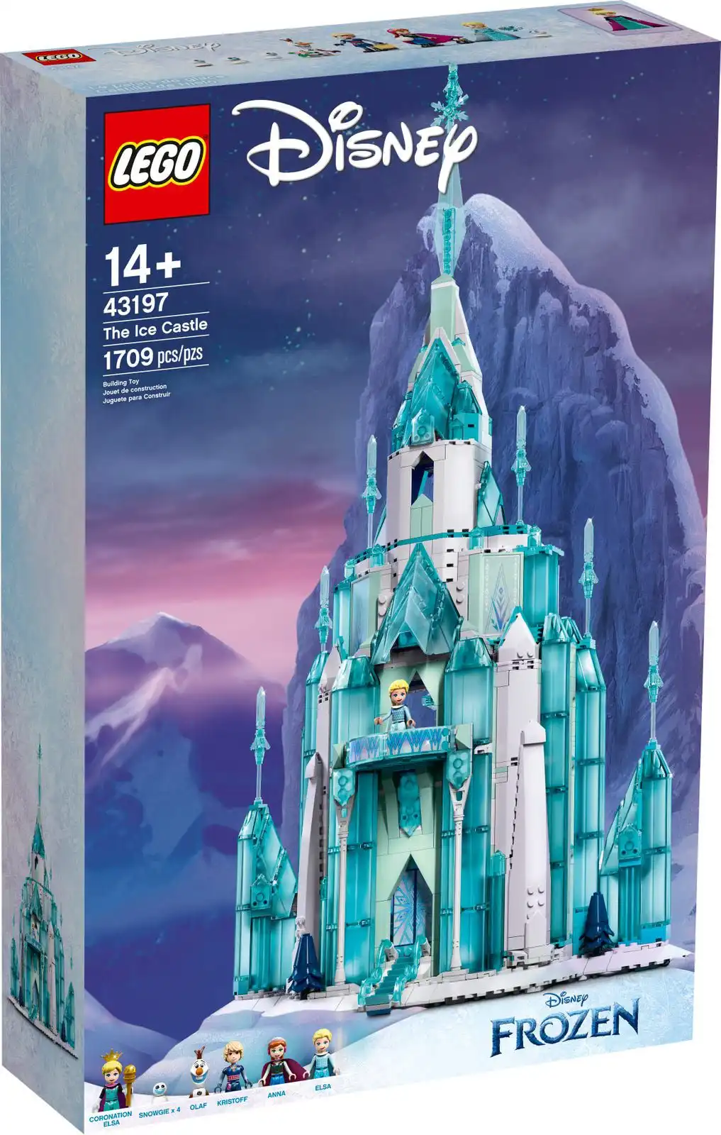 Zdjecie zestawu LEGO 43197 Disney Lodowy zamek 1