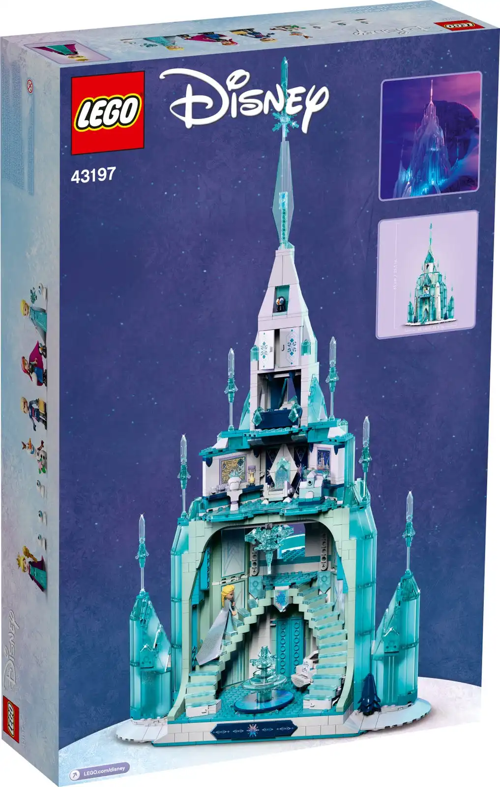 Zdjecie zestawu LEGO 43197 Disney Lodowy zamek 3