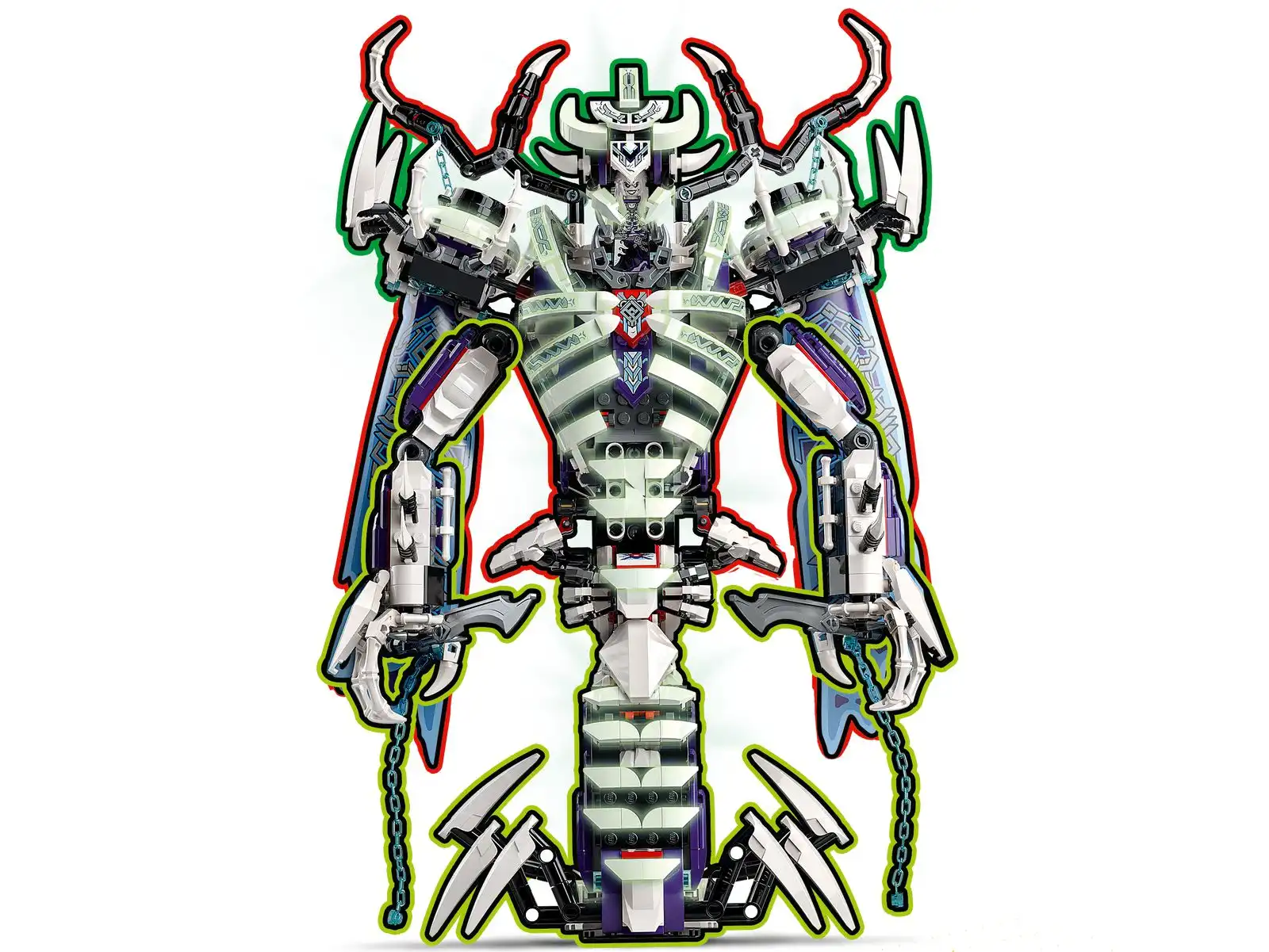 Zdjecie zestawu LEGO 80028 Monkie Kid Kościana demonica 1