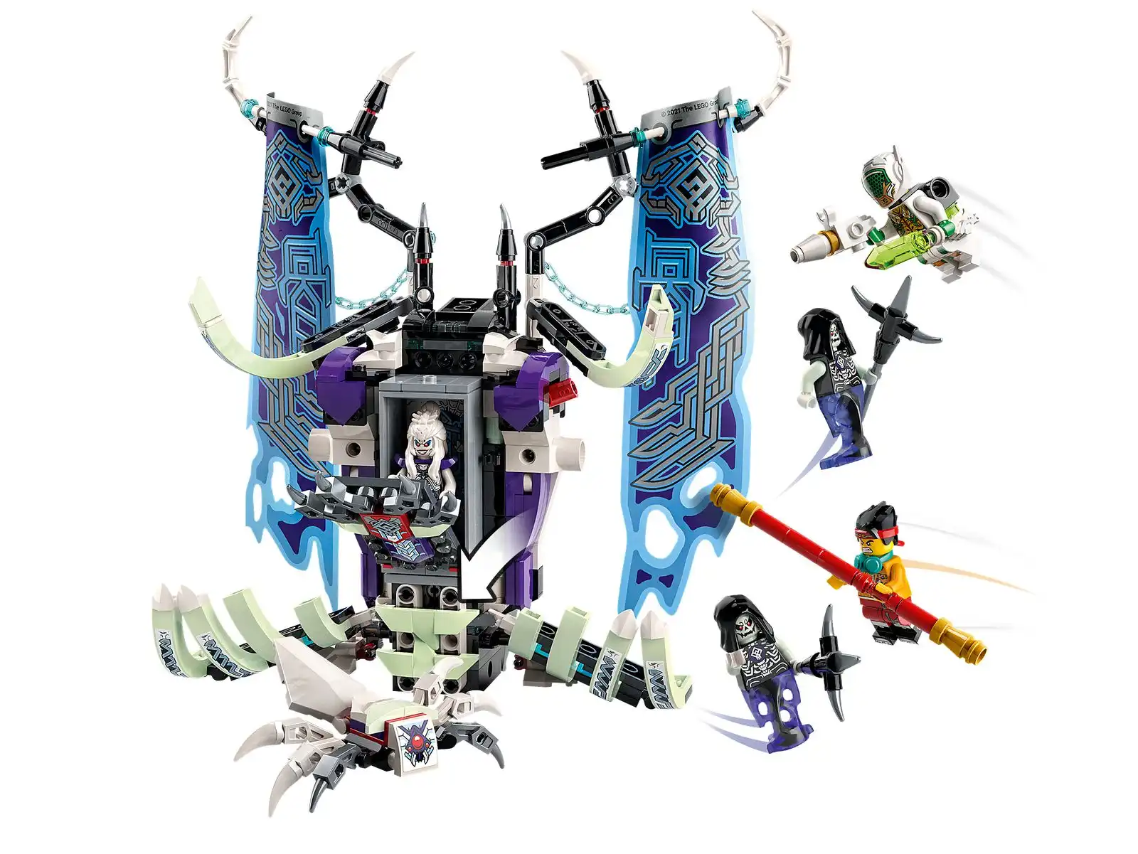 Zdjecie zestawu LEGO 80028 Monkie Kid Kościana demonica 3