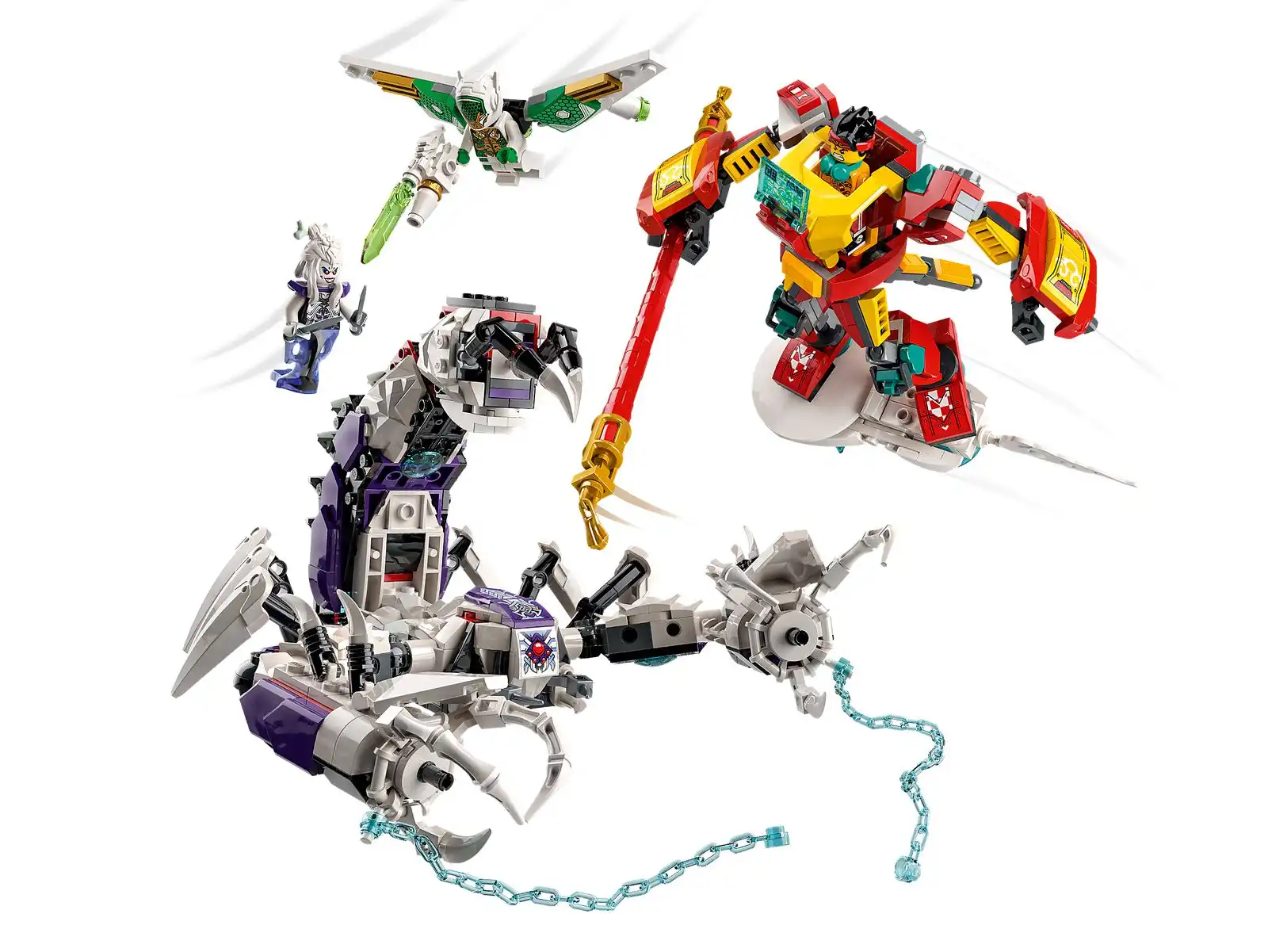 Zdjecie zestawu LEGO 80028 Monkie Kid Kościana demonica 4
