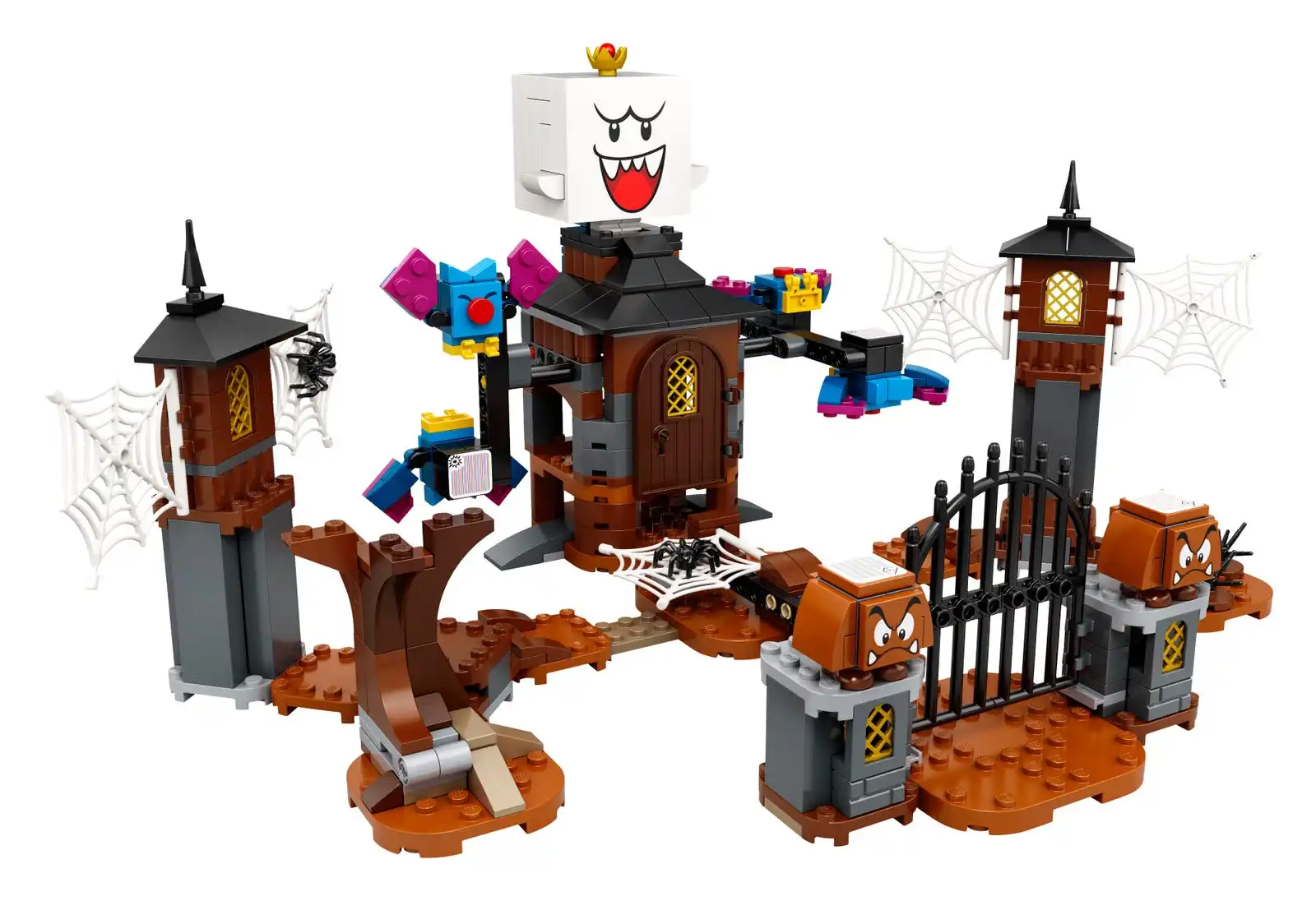 Zdjecie zestawu LEGO 71377 Super Mario King Boo i nawiedzone podwórze - zestaw rozszerzający 2