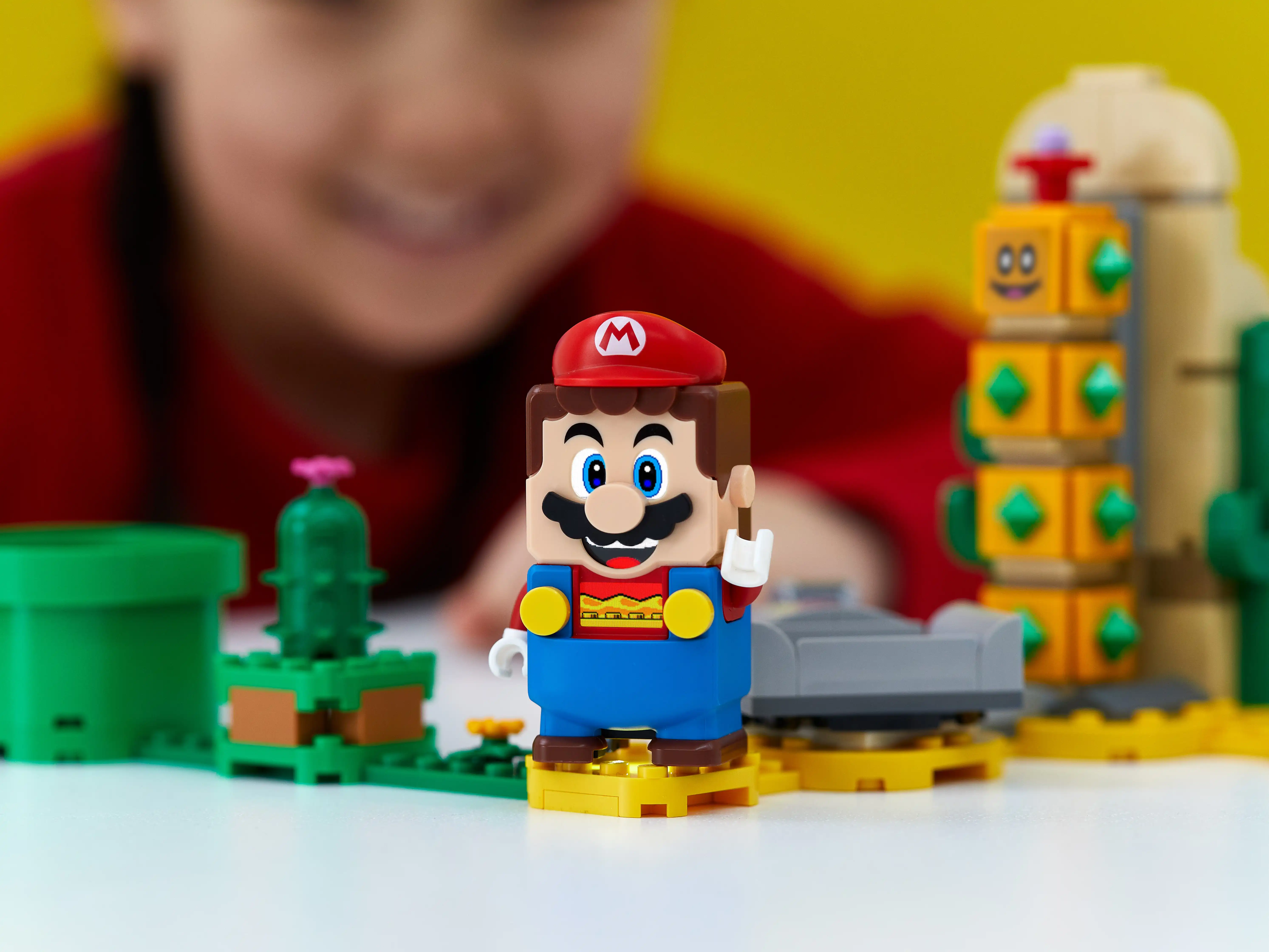 Zdjecie zestawu LEGO 71363 Super Mario Pustynny Pokey - zestaw rozszerzający 1