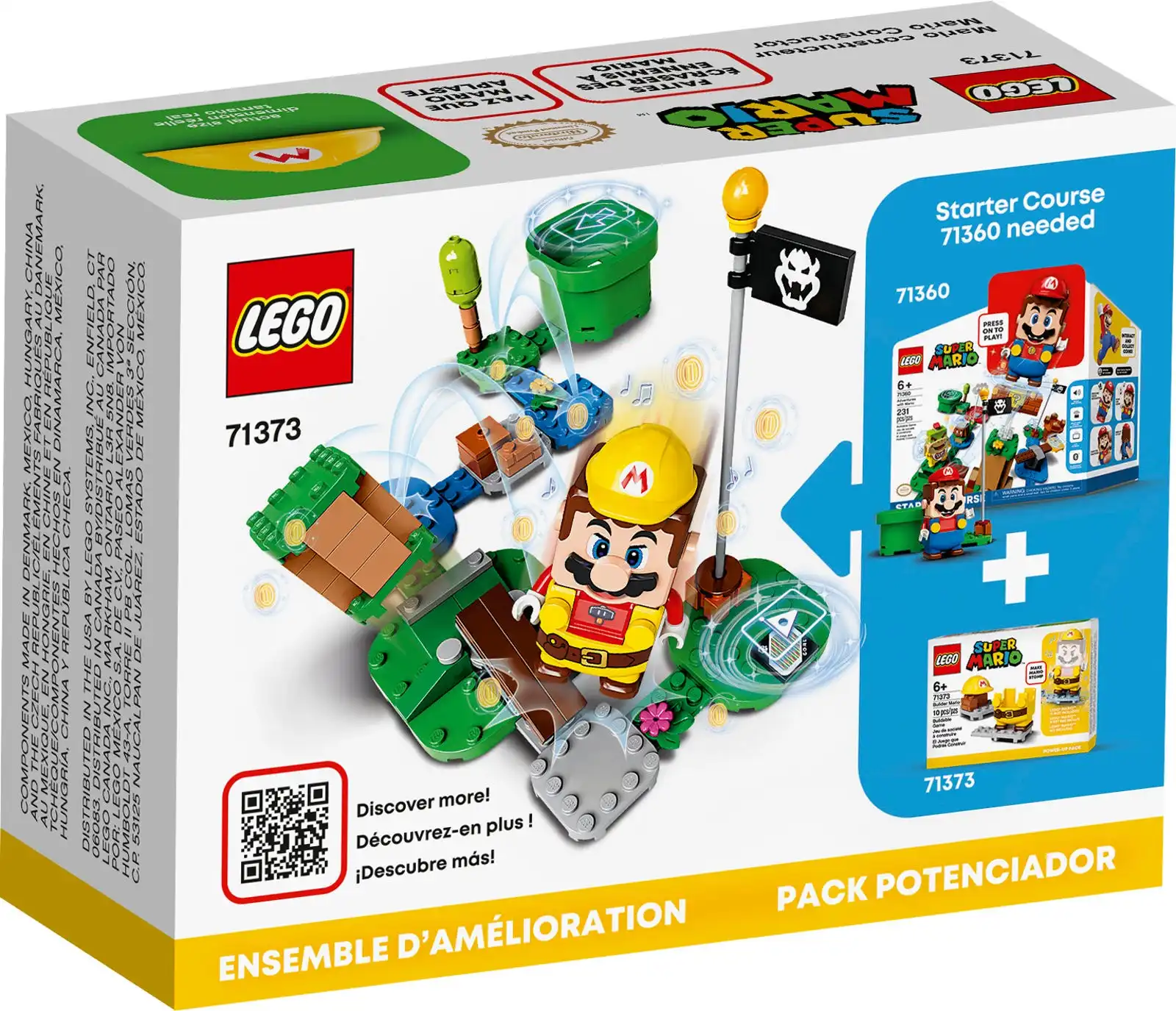 Zdjecie zestawu LEGO 71373 Super Mario Mario budowniczy - dodatek 2