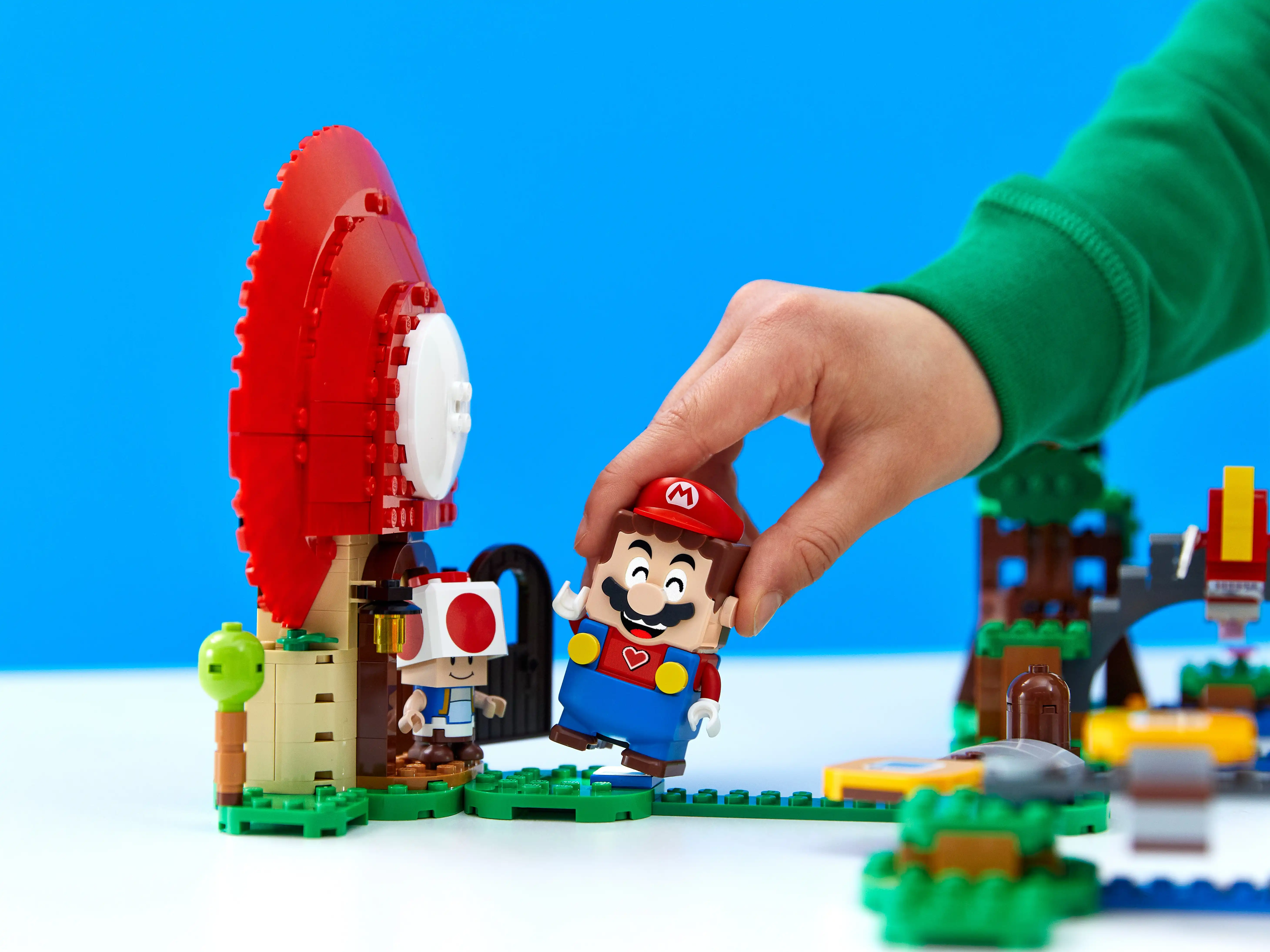 Zdjecie zestawu LEGO 71368 Super Mario Toad szuka skarbu - zestaw rozszerzający 1