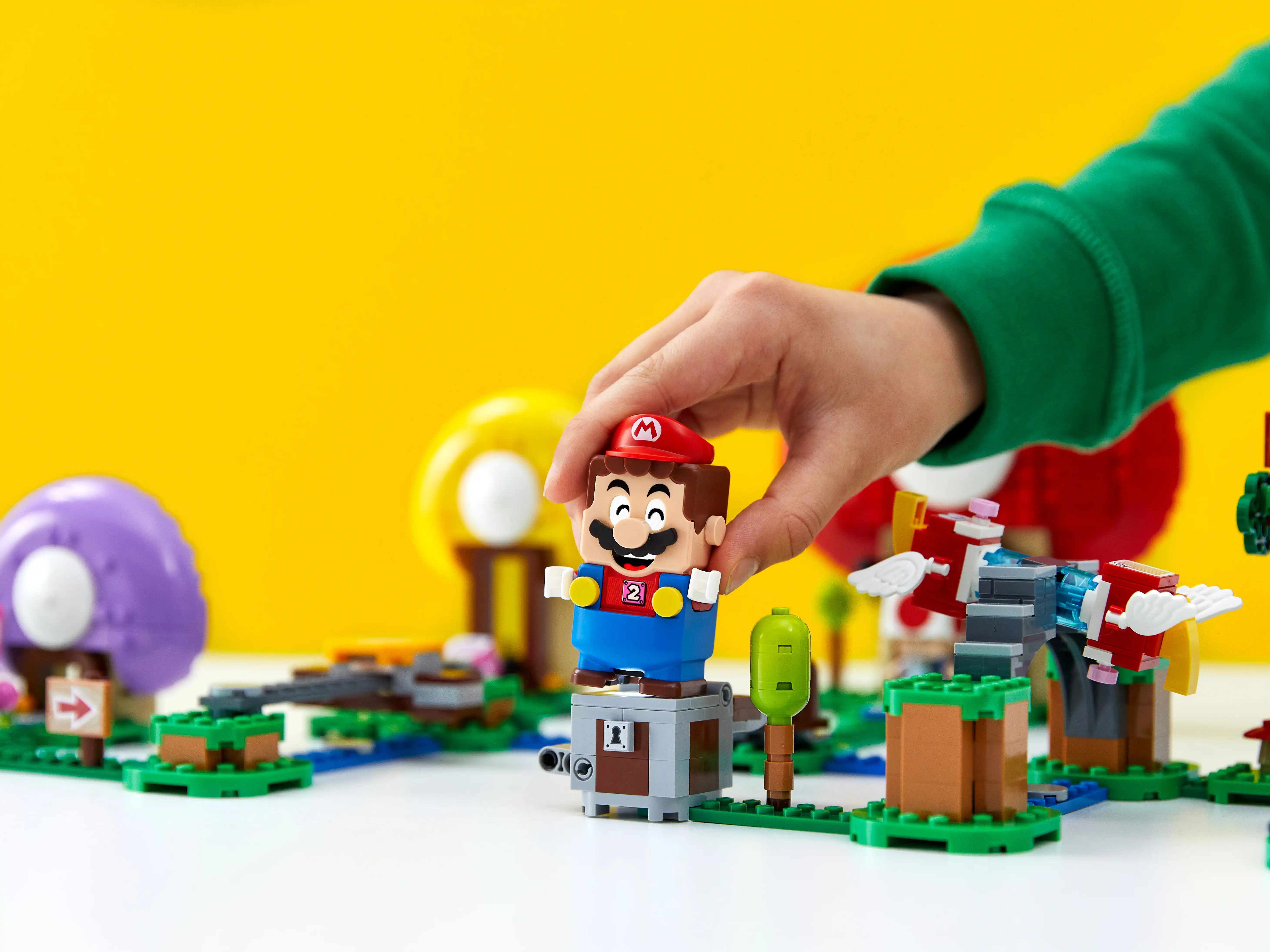 Zdjecie zestawu LEGO 71368 Super Mario Toad szuka skarbu - zestaw rozszerzający 2