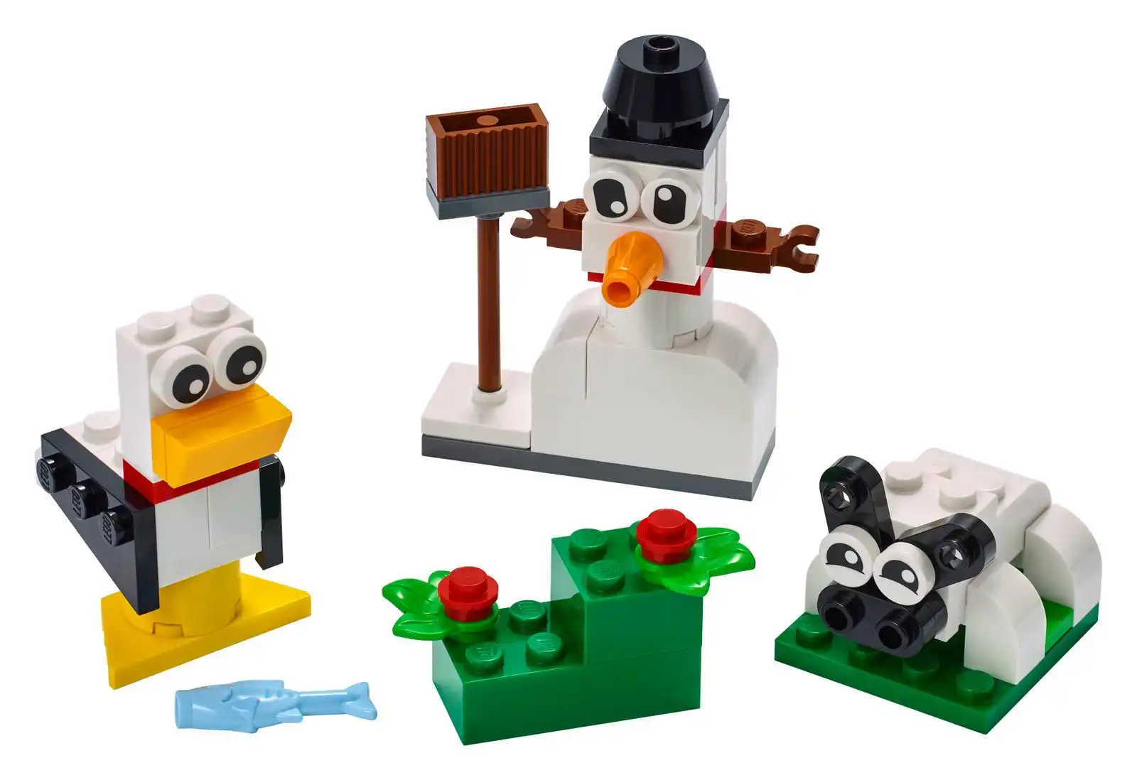 Zdjecie zestawu LEGO 11012 Classic Kreatywne białe klocki 1