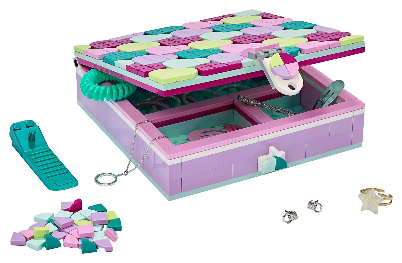 Zdjecie zestawu LEGO 41915 DOTS Szkatułka na biżuterię 3