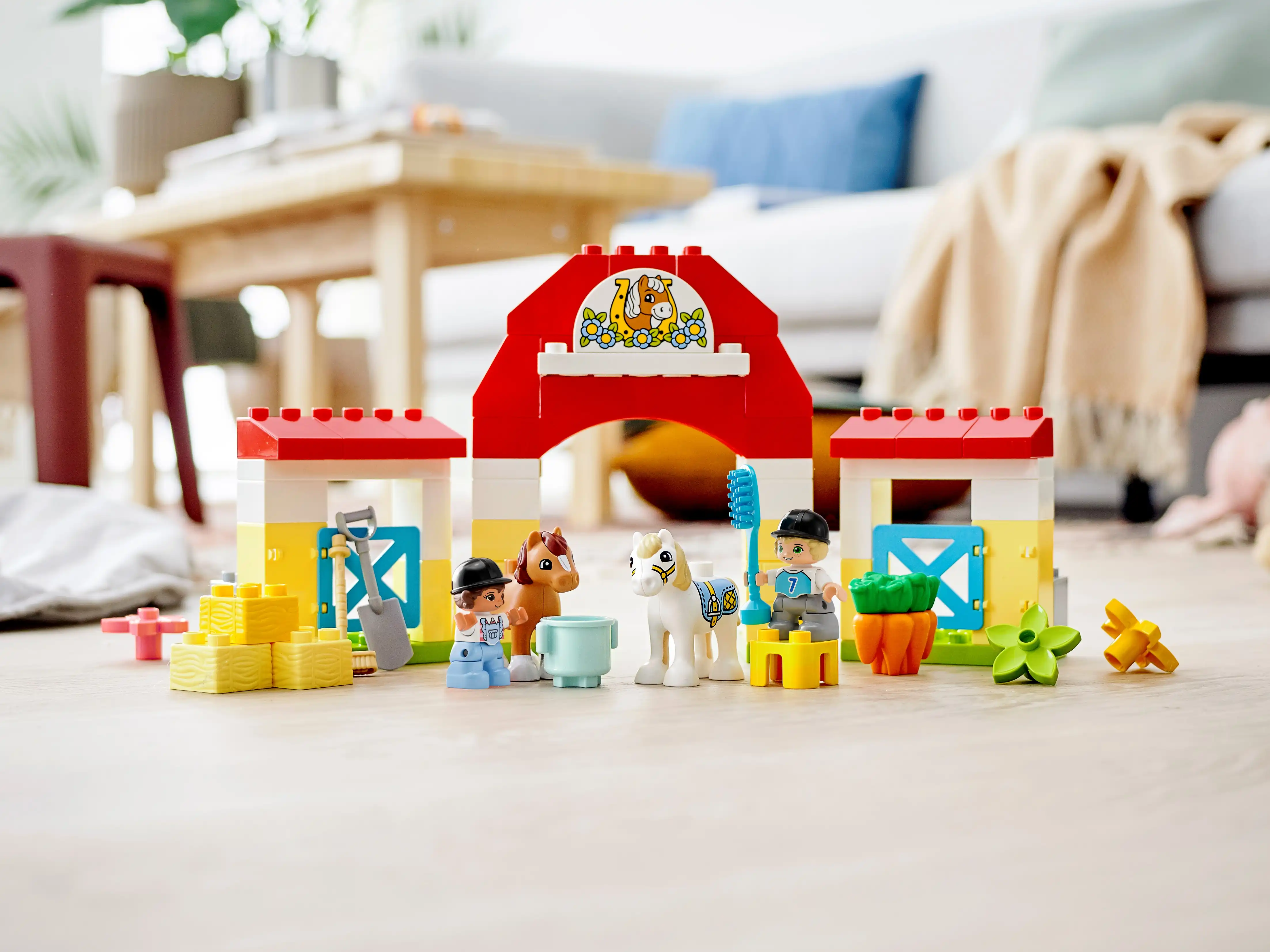 Zdjecie zestawu LEGO 10951 Duplo Stadnina i kucyki 3
