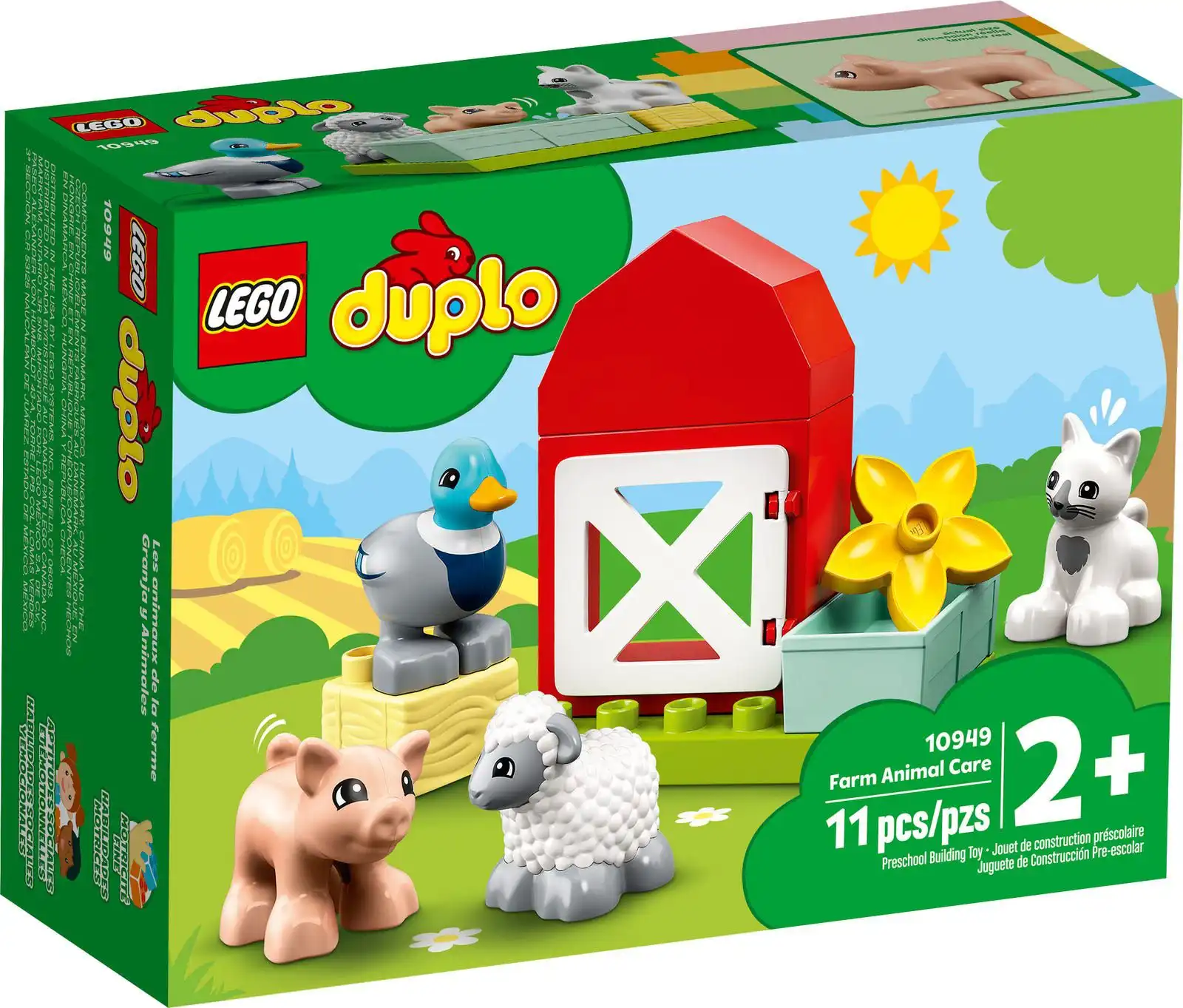 Zdjecie zestawu LEGO 10949 Duplo Zwierzęta gospodarskie 1