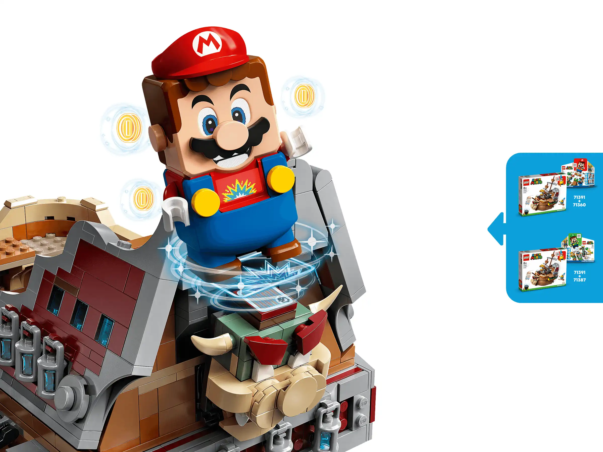 Zdjecie zestawu LEGO 71391 Super Mario Sterowiec Bowsera - zestaw dodatkowy 1