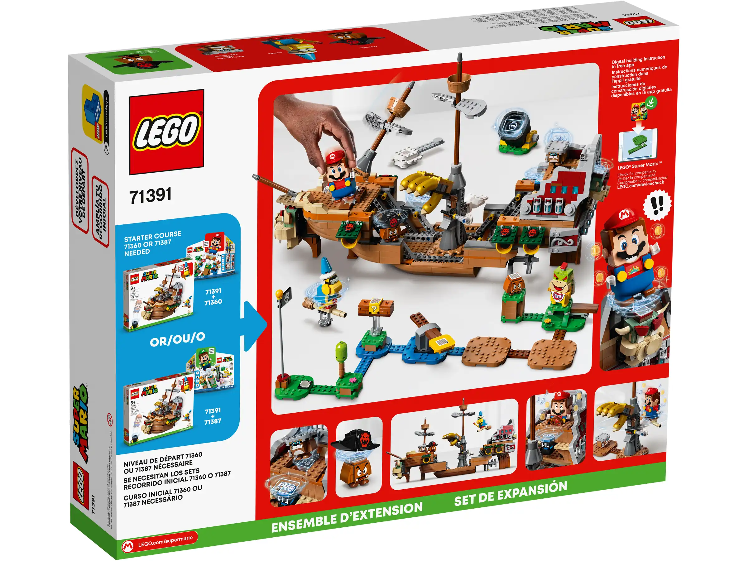 Zdjecie zestawu LEGO 71391 Super Mario Sterowiec Bowsera - zestaw dodatkowy 3