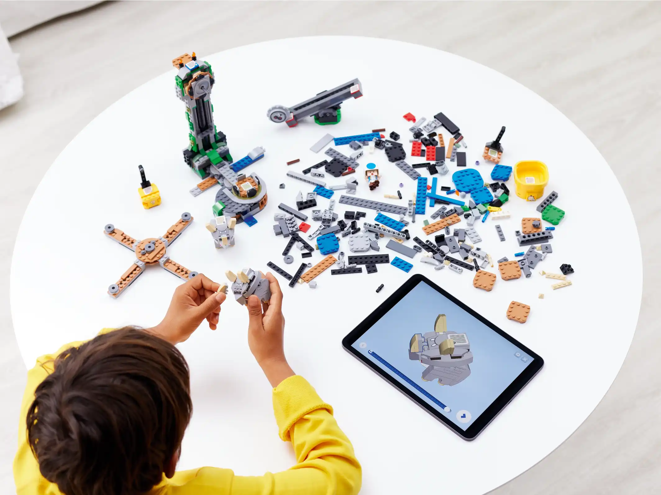 Zdjecie zestawu LEGO 71390 Super Mario Walka z Reznorami - zestaw dodatkowy 3