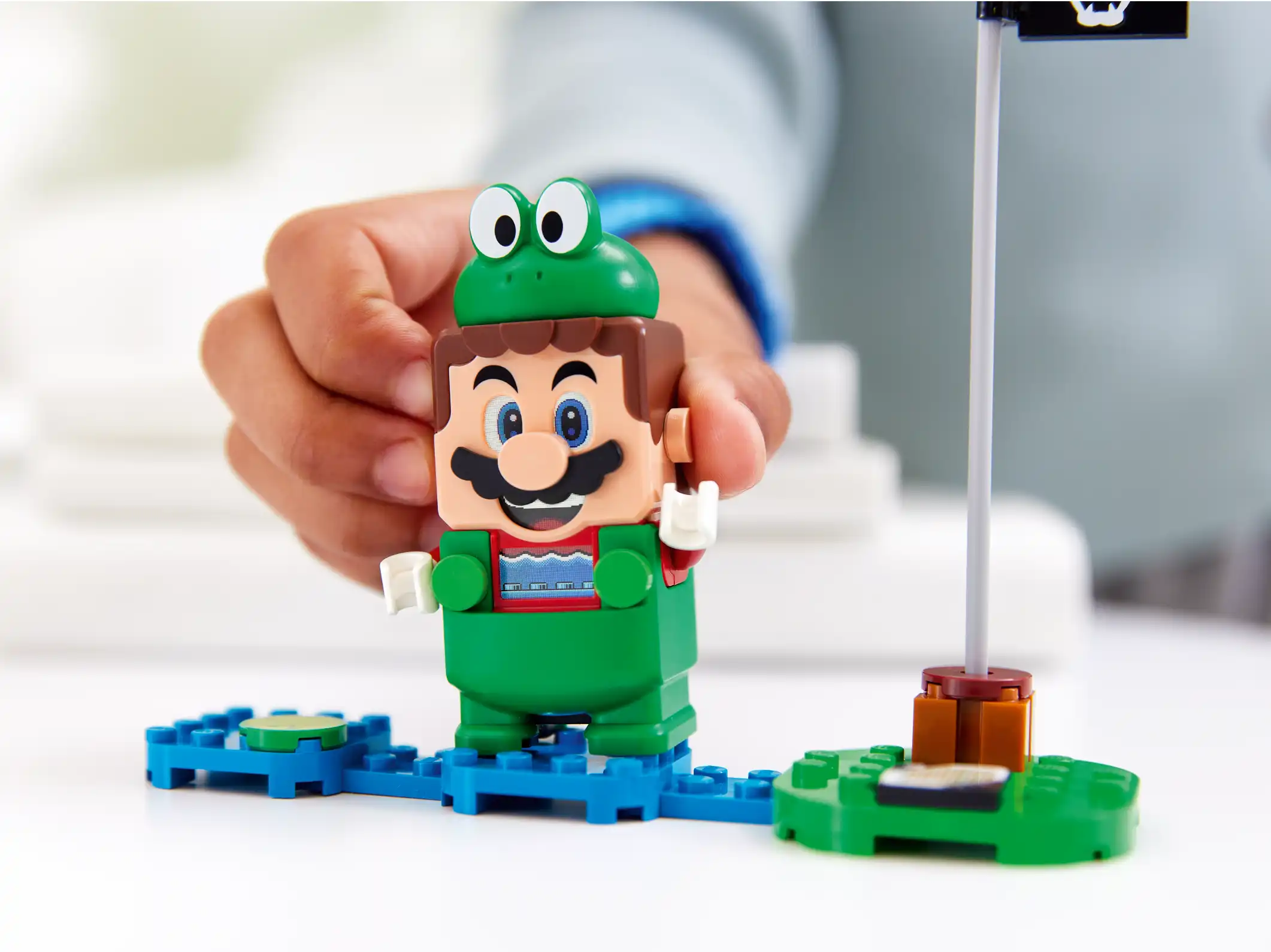 Zdjecie zestawu LEGO 71392 Super Mario Mario żaba - ulepszenie 1