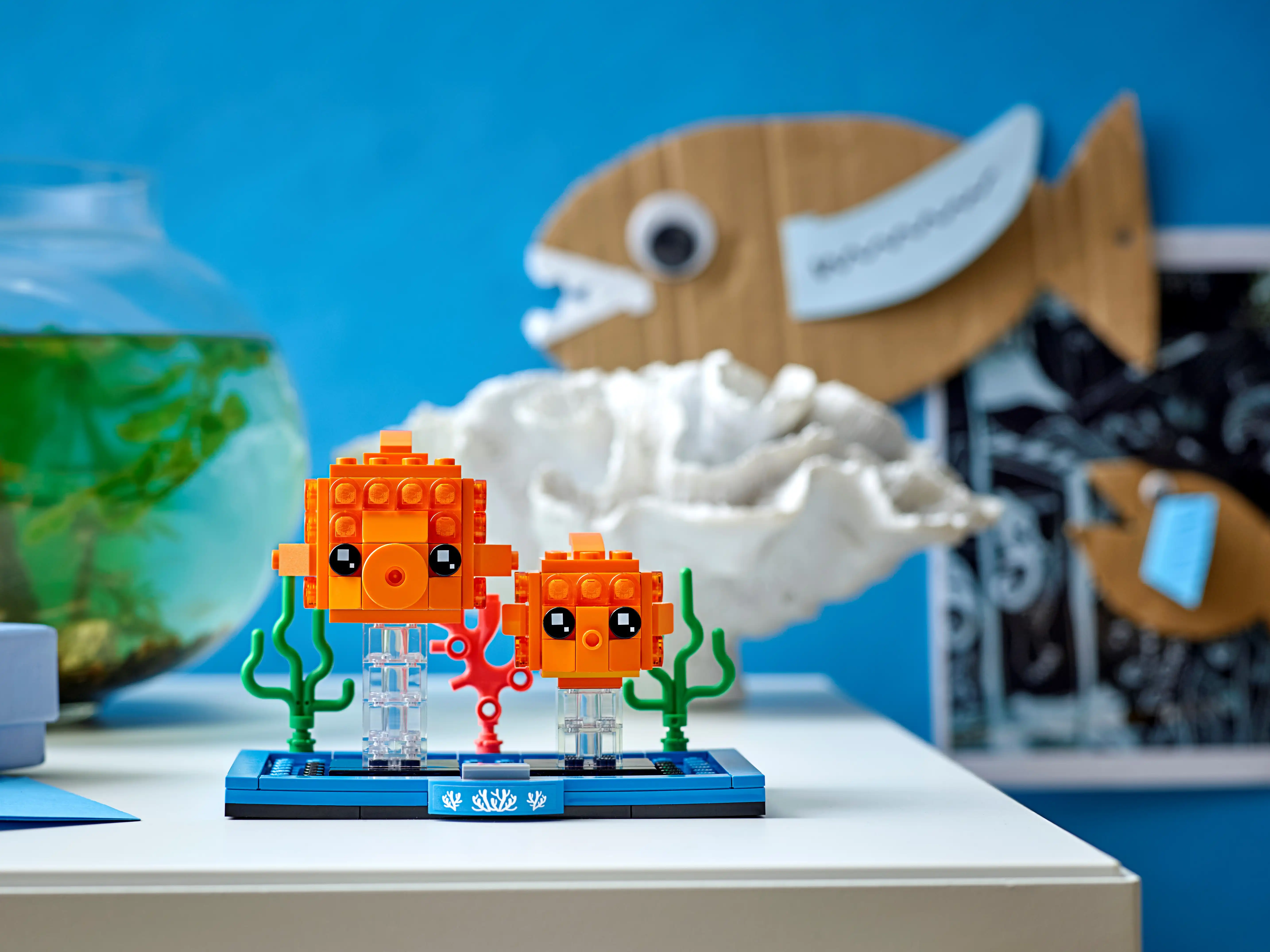 Zdjecie zestawu LEGO 40442 BrickHeadz Złota rybka 3
