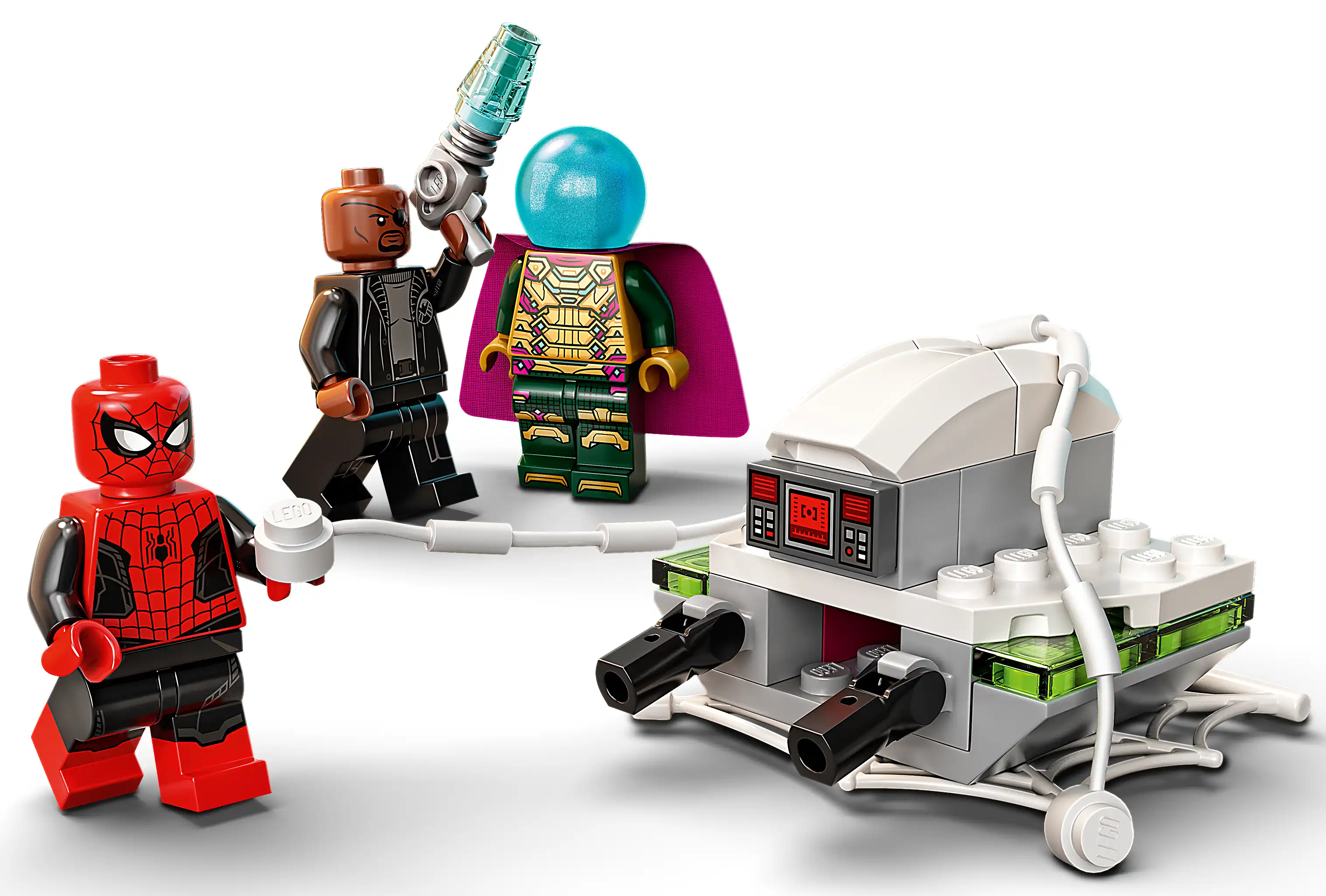 Zdjecie zestawu LEGO 76184 Spider-Man Spider-Man kontra Mysterio i jego dron 3