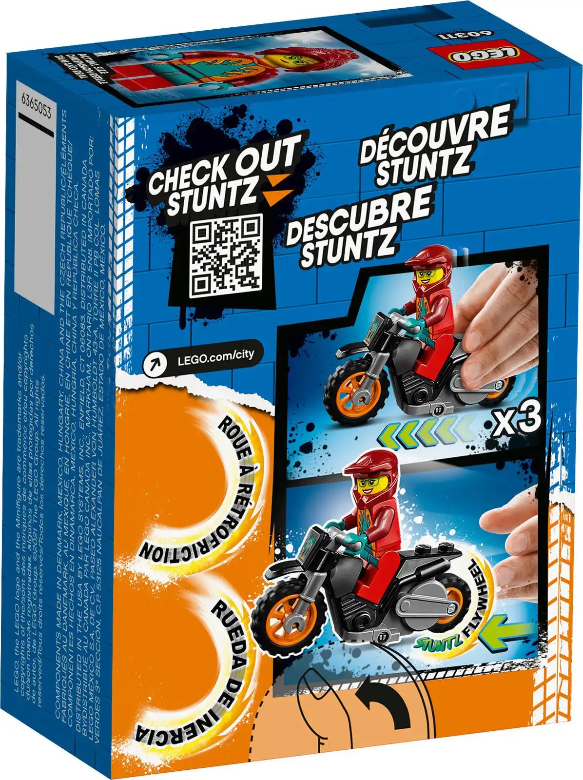 Zdjecie zestawu LEGO 60311 City Ognisty motocykl kaskaderski 4
