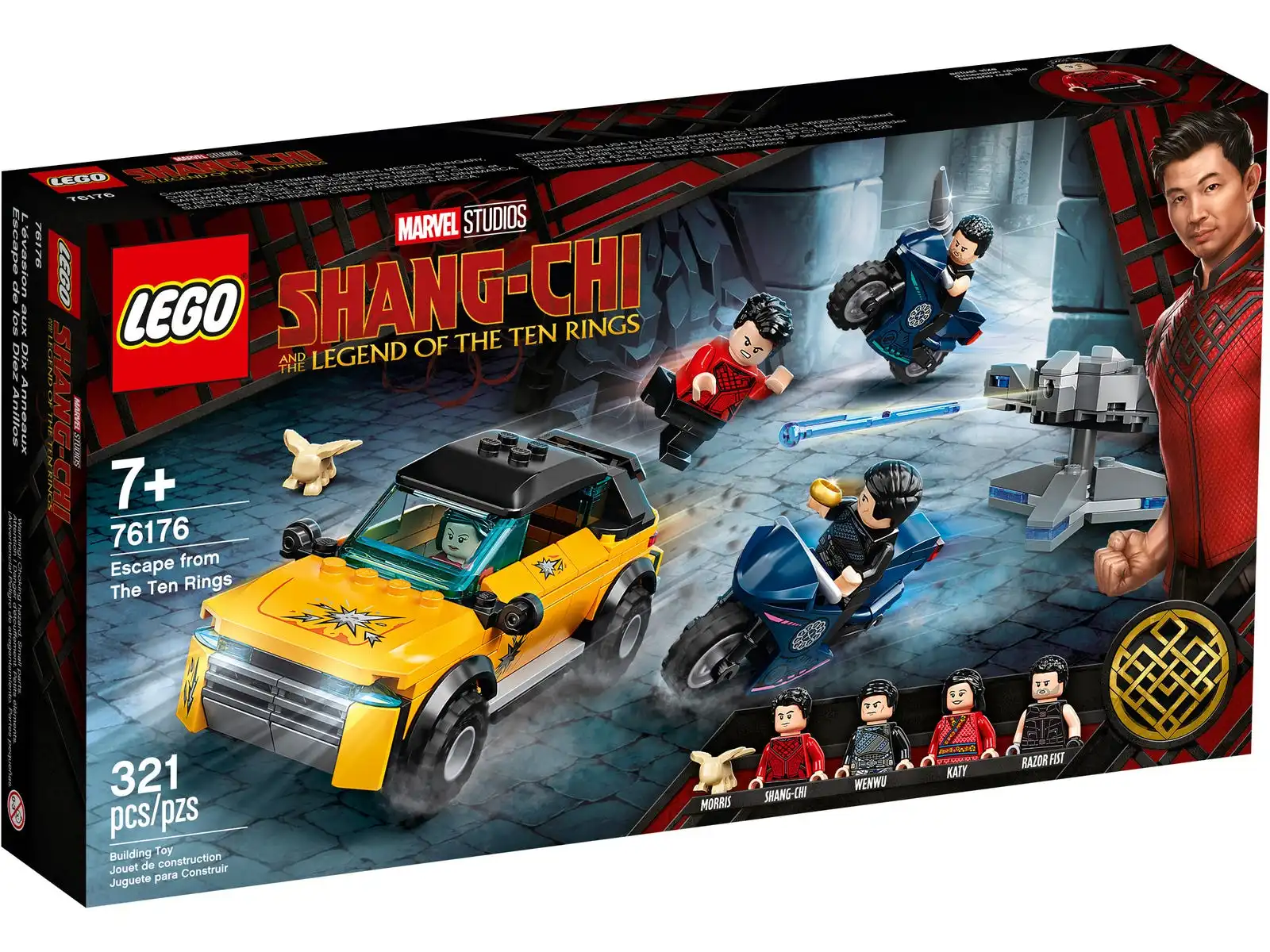 Zdjecie zestawu LEGO 76176 Marvel Ucieczka przed Dziesięcioma Pierścieniami 1