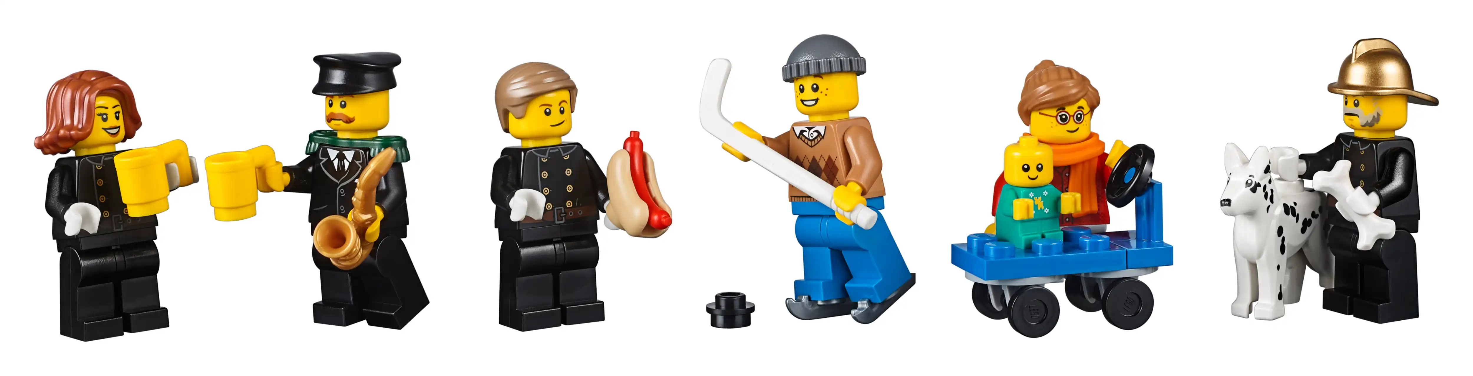 Zdjecie zestawu LEGO 10263 Creator Expert Remiza strażacka w zimowej wiosce 4