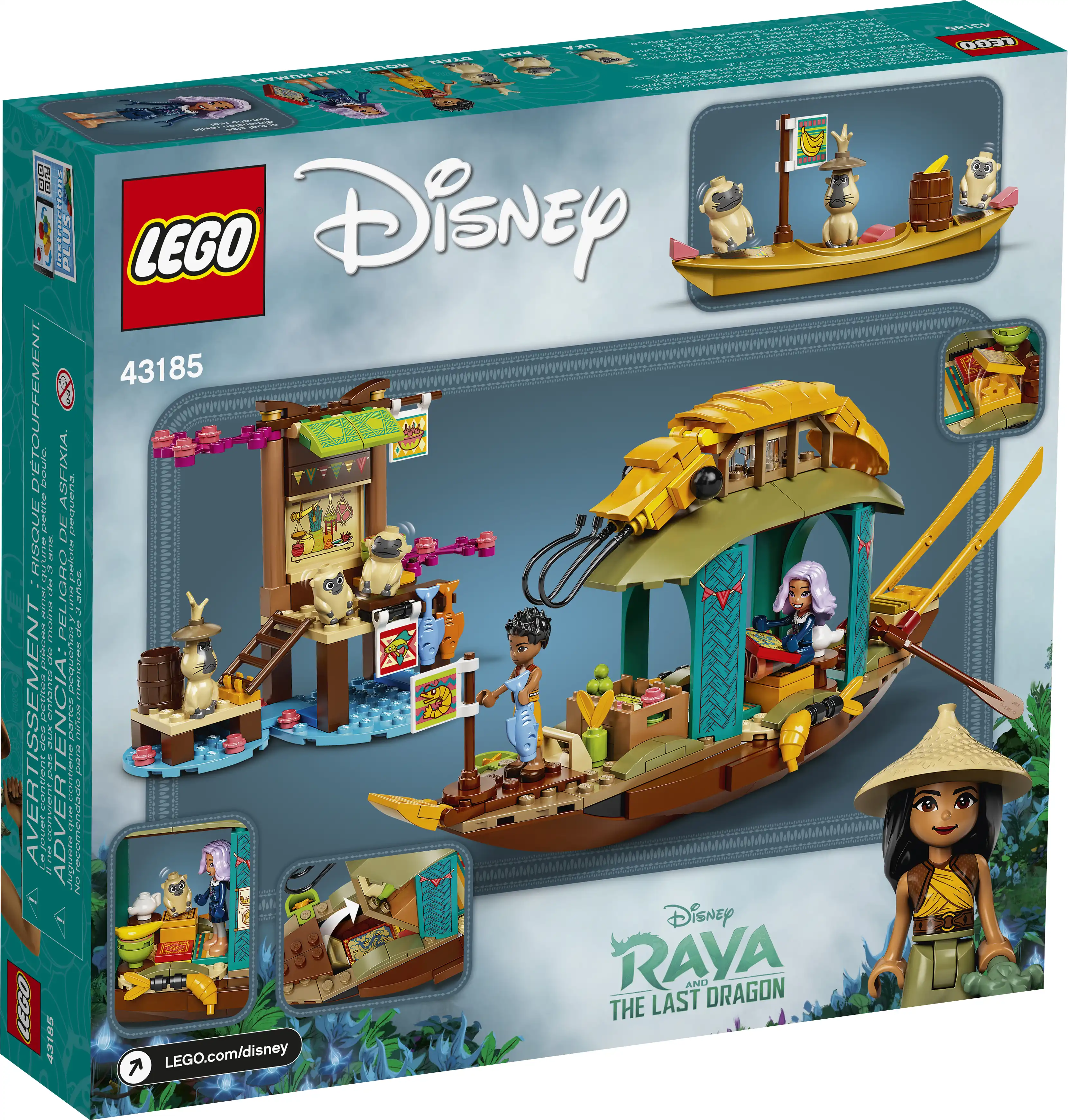 Zdjecie zestawu LEGO 43185 Disney Łódź Bouna 1