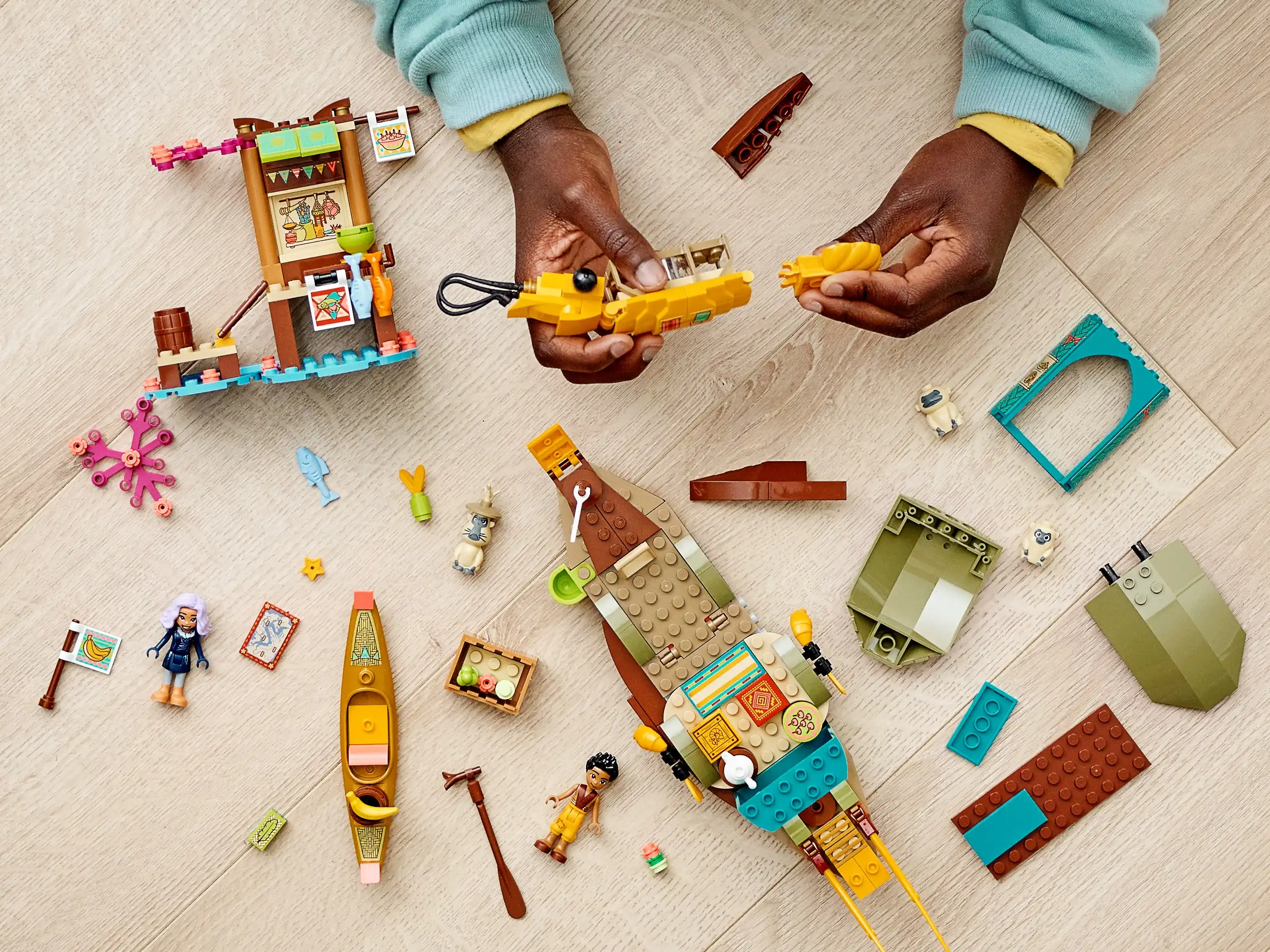 Zdjecie zestawu LEGO 43185 Disney Łódź Bouna 2