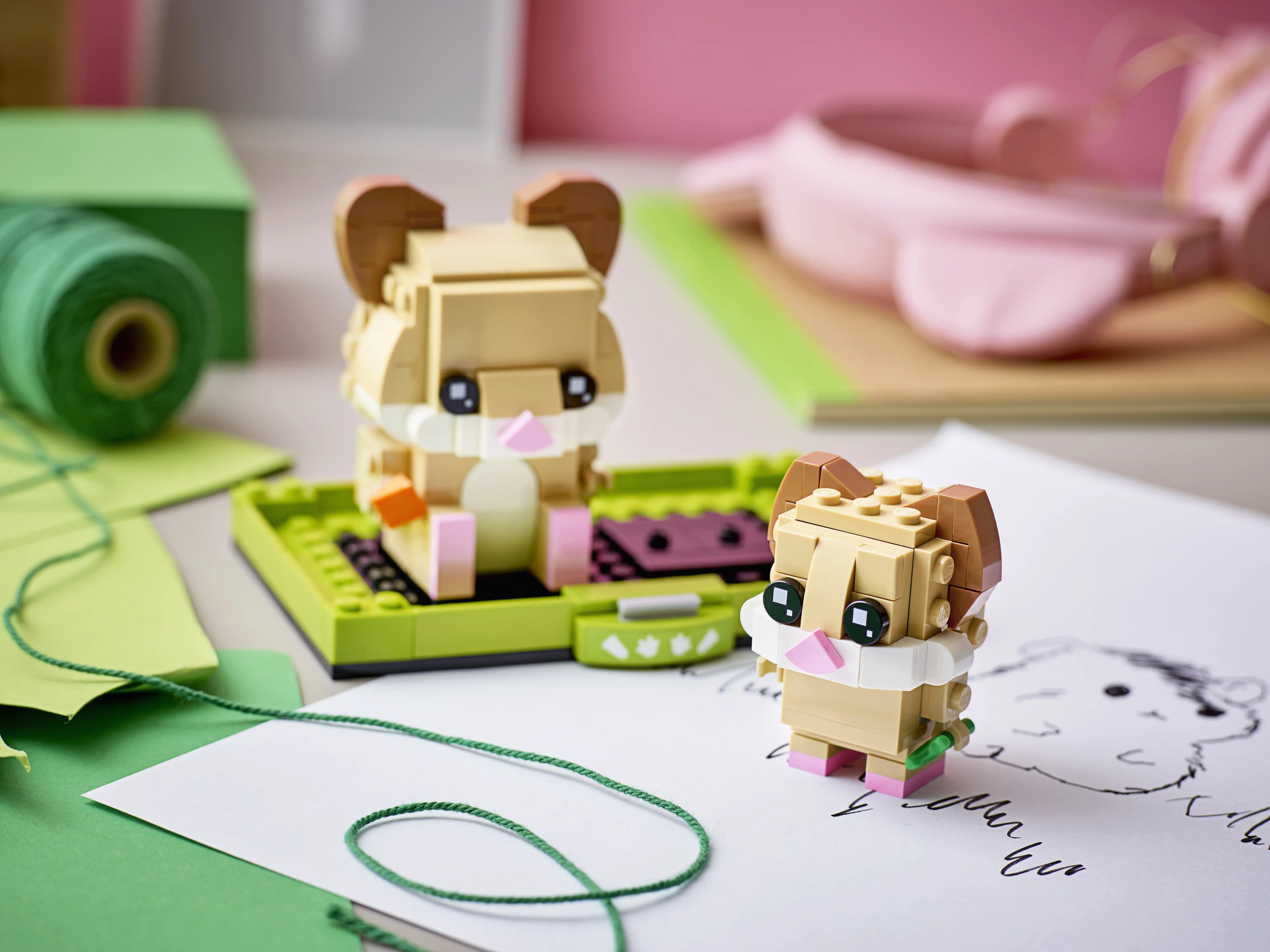 Zdjecie zestawu LEGO 40482 BrickHeadz Chomik 4