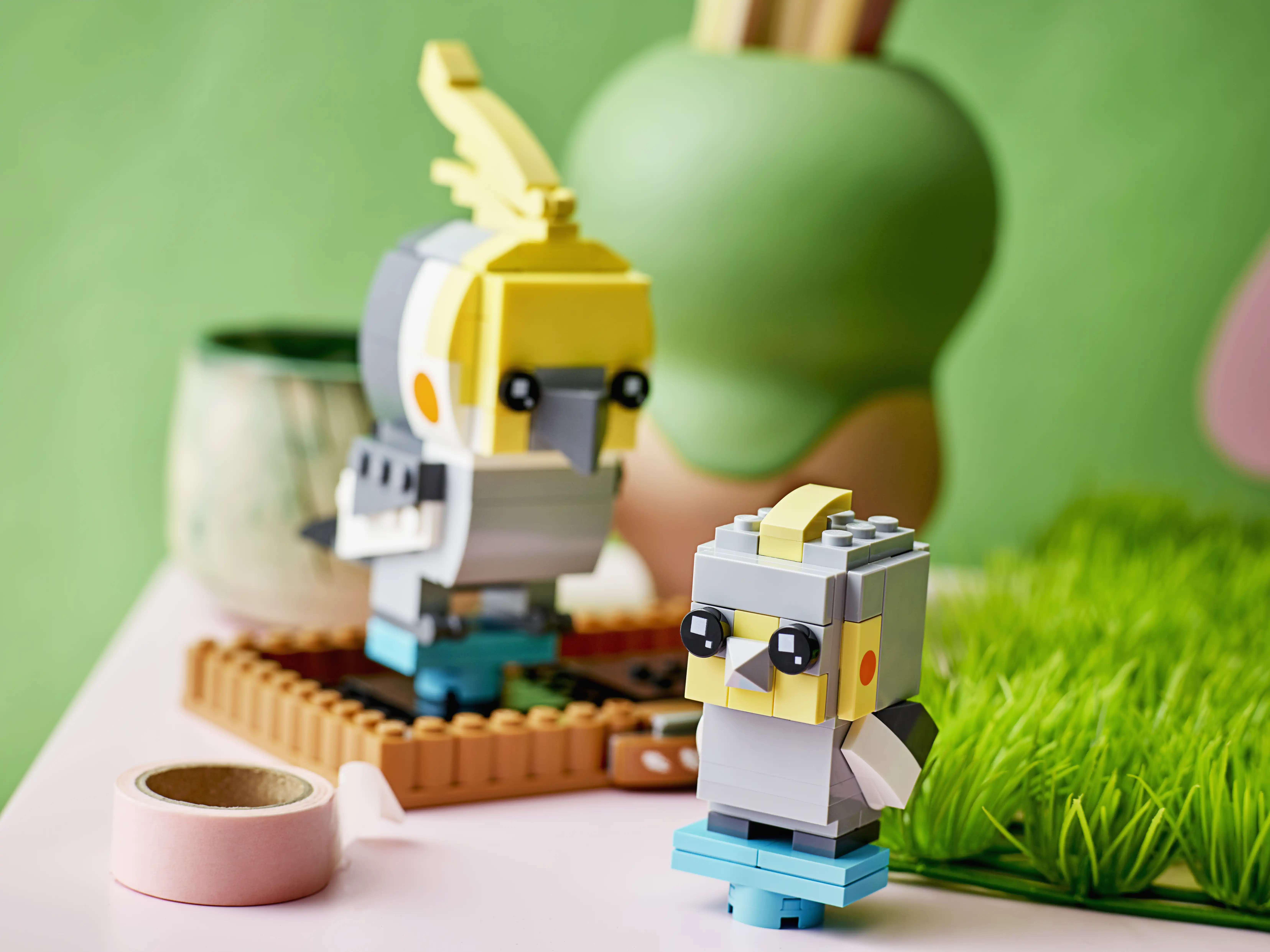 Zdjecie zestawu LEGO 40481 BrickHeadz Kakadu 4