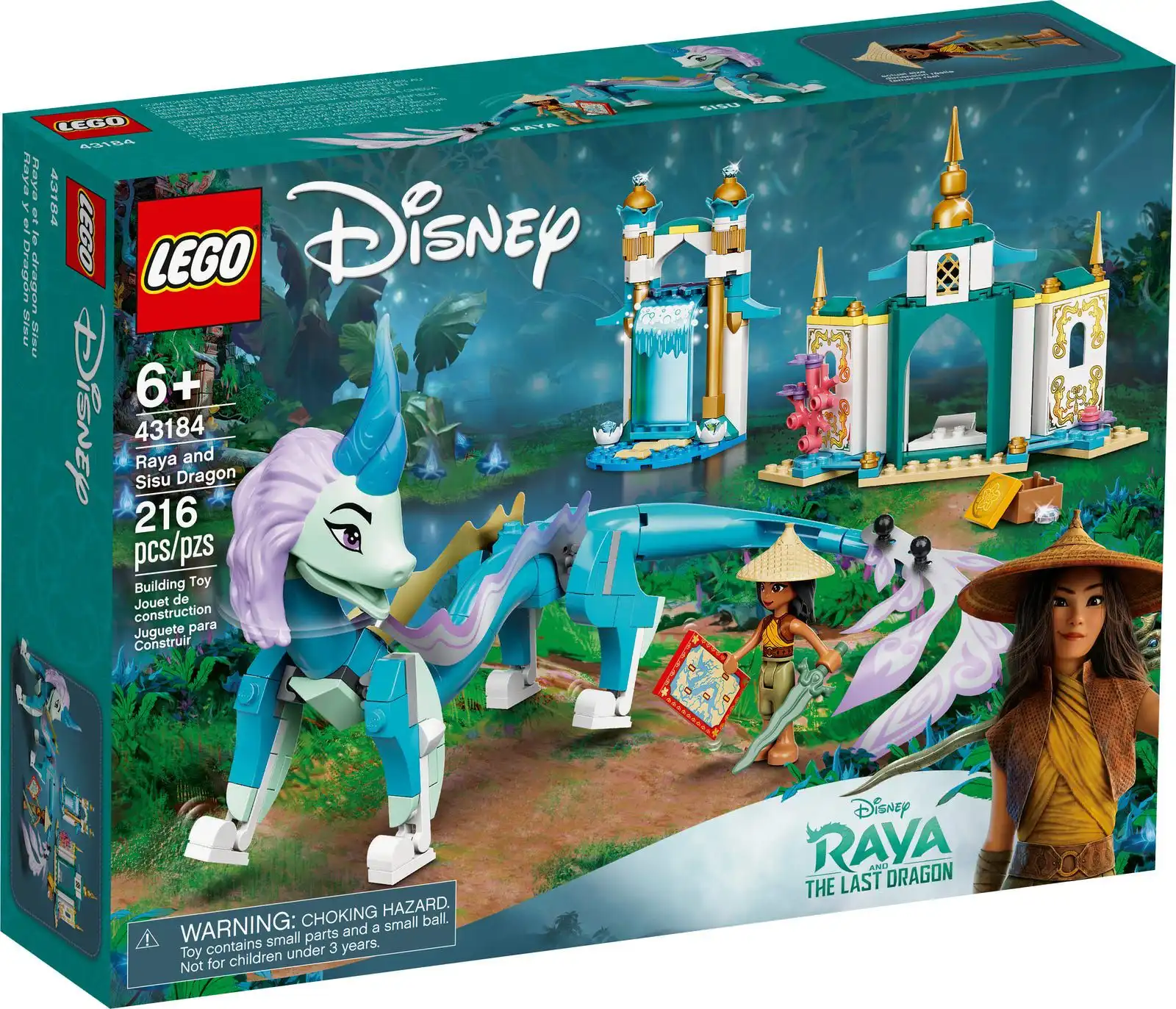 Zdjecie zestawu LEGO 43184 Disney Raya i smok Sisu 1