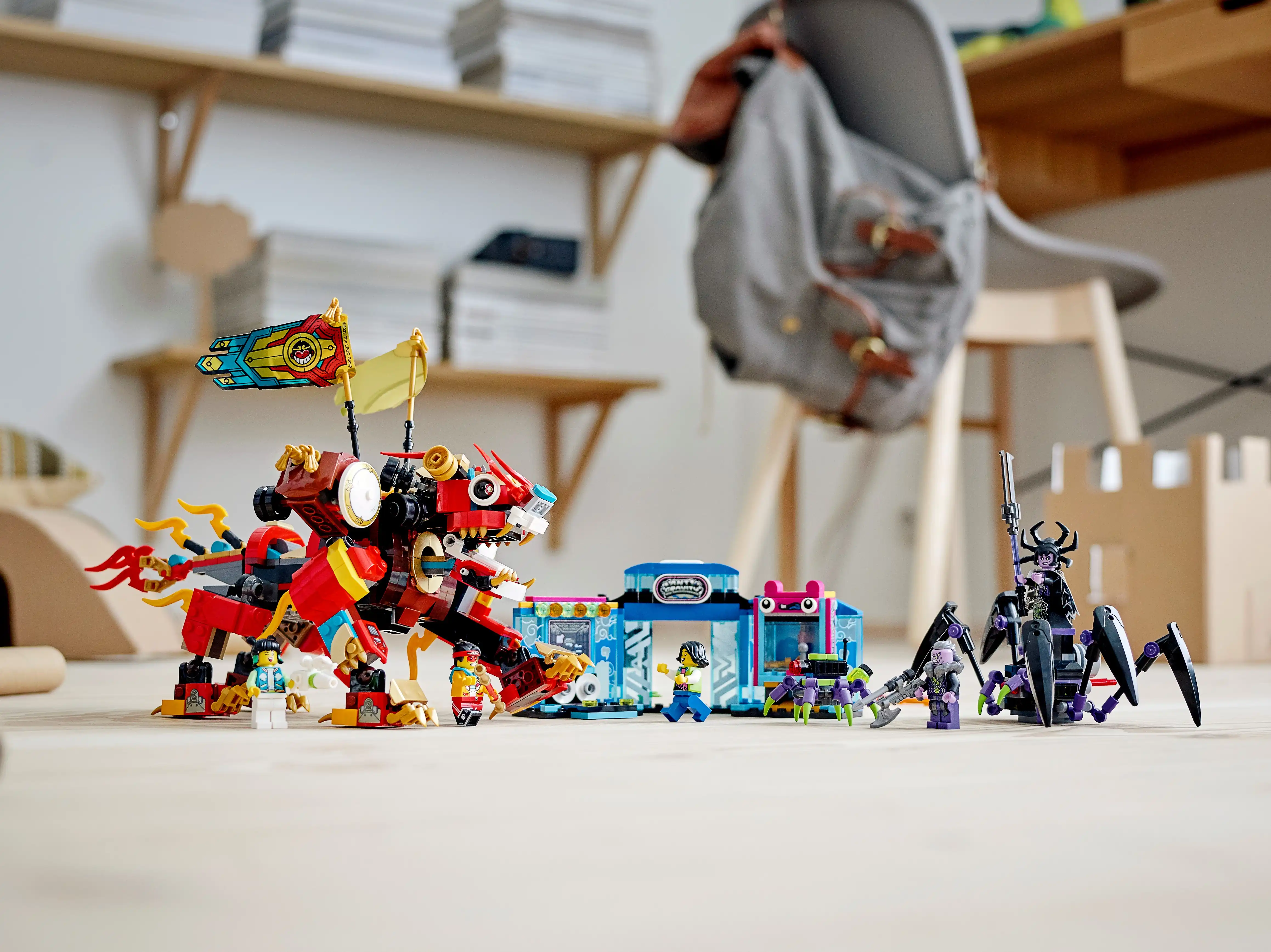 Zdjecie zestawu LEGO 80021 Monkie Kid Lwi strażnik Monkie Kida 3