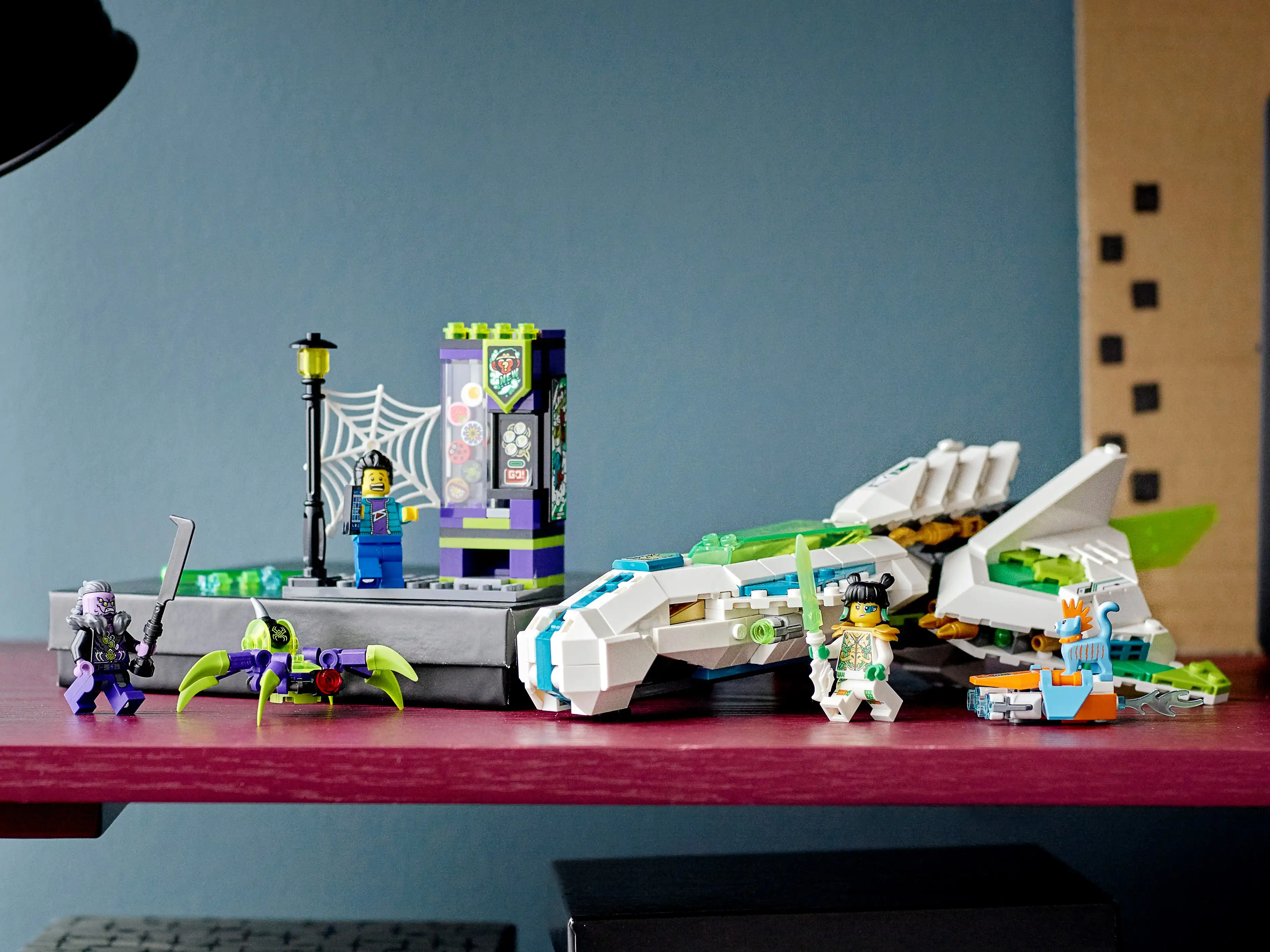 Zdjecie zestawu LEGO 80020 Monkie Kid Odrzutowiec Biały Smok 2