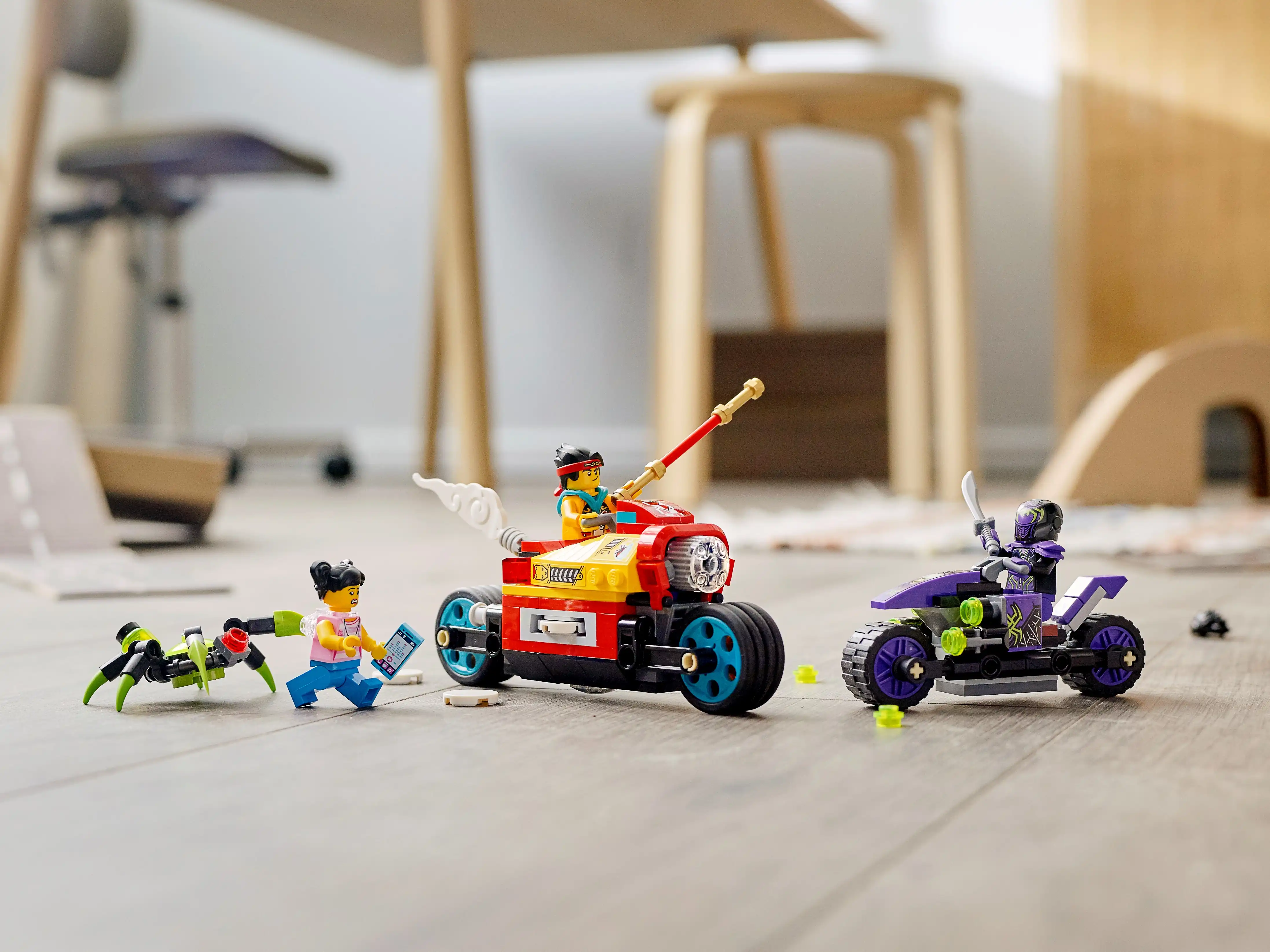 Zdjecie zestawu LEGO 80018 Monkie Kid Podniebny motocykl Monkie Kida 3