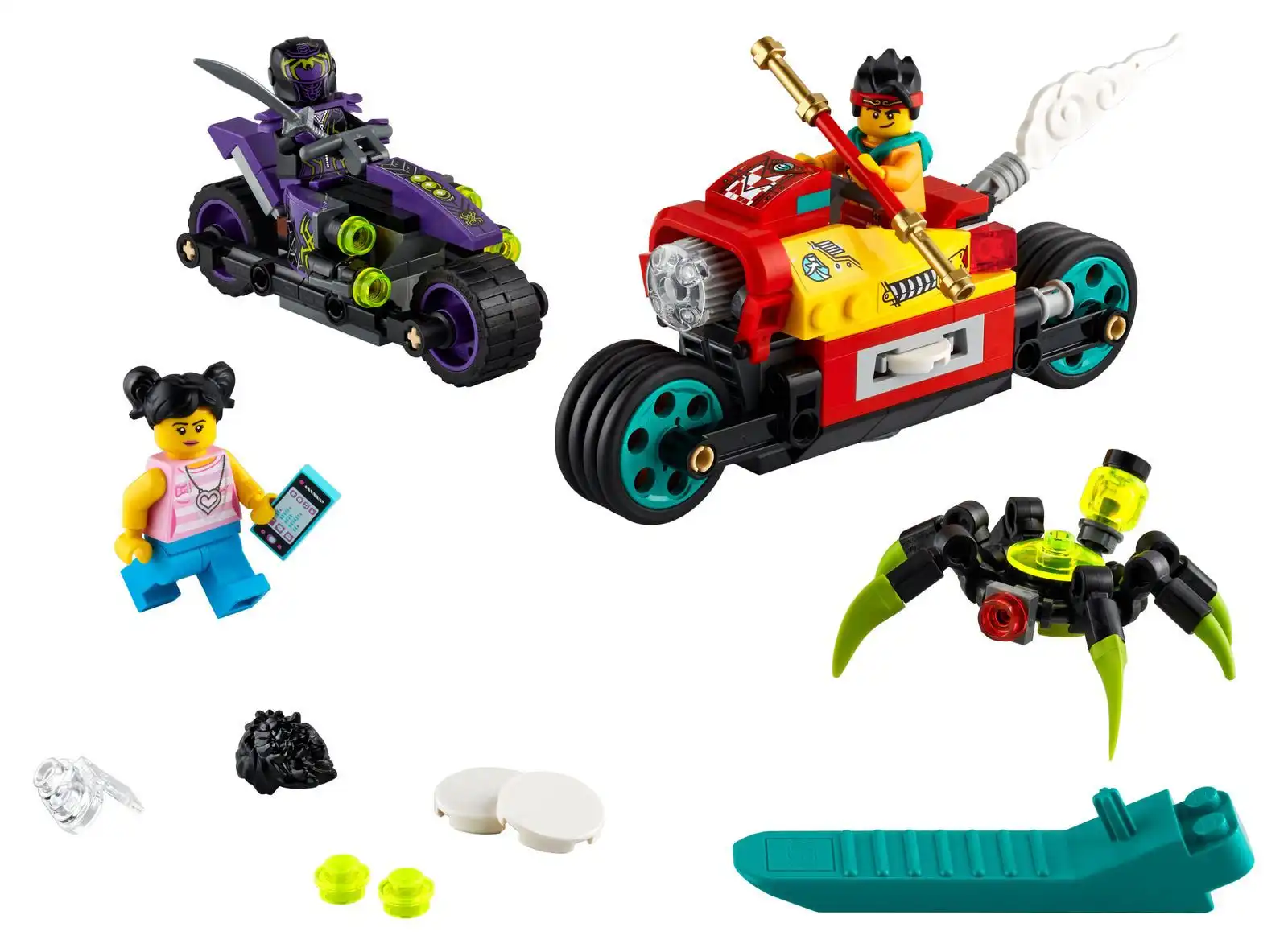 Zdjecie zestawu LEGO 80018 Monkie Kid Podniebny motocykl Monkie Kida 4