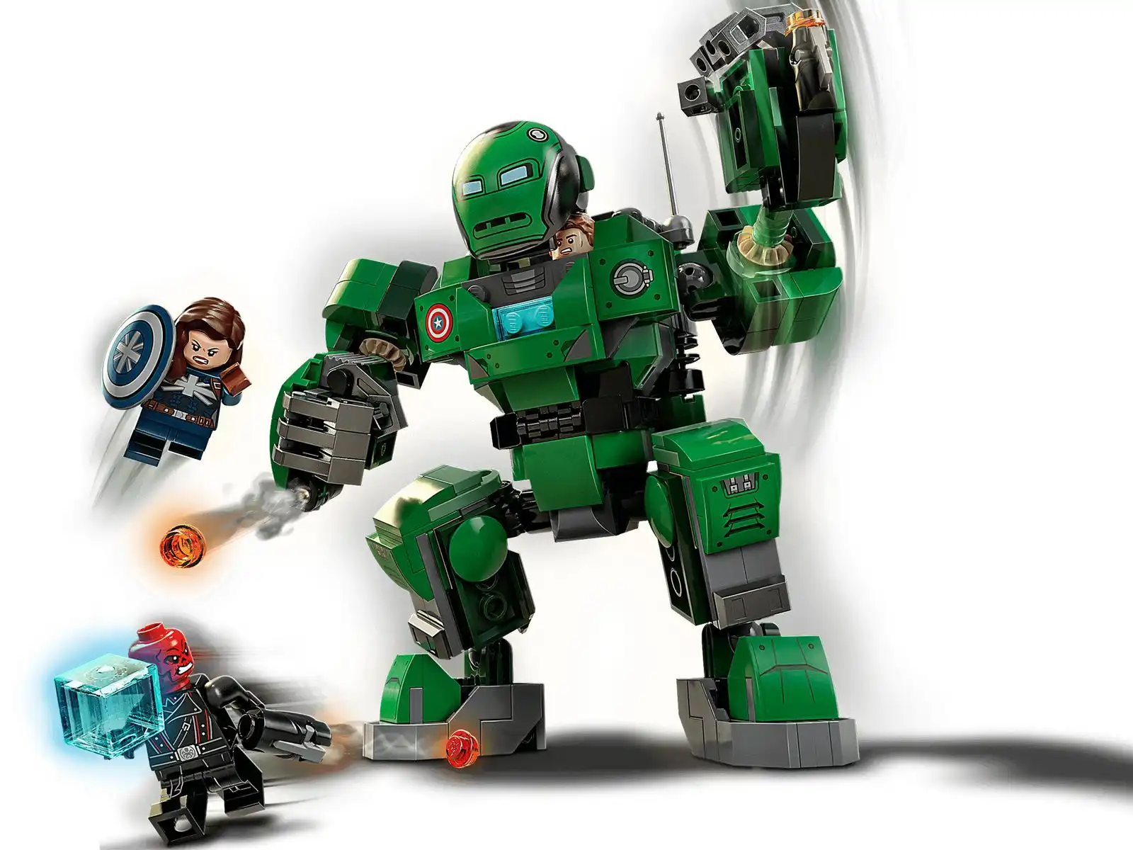 Zdjecie zestawu LEGO 76201 Marvel Kapitan Carter i Niszczyciel Hydry 1