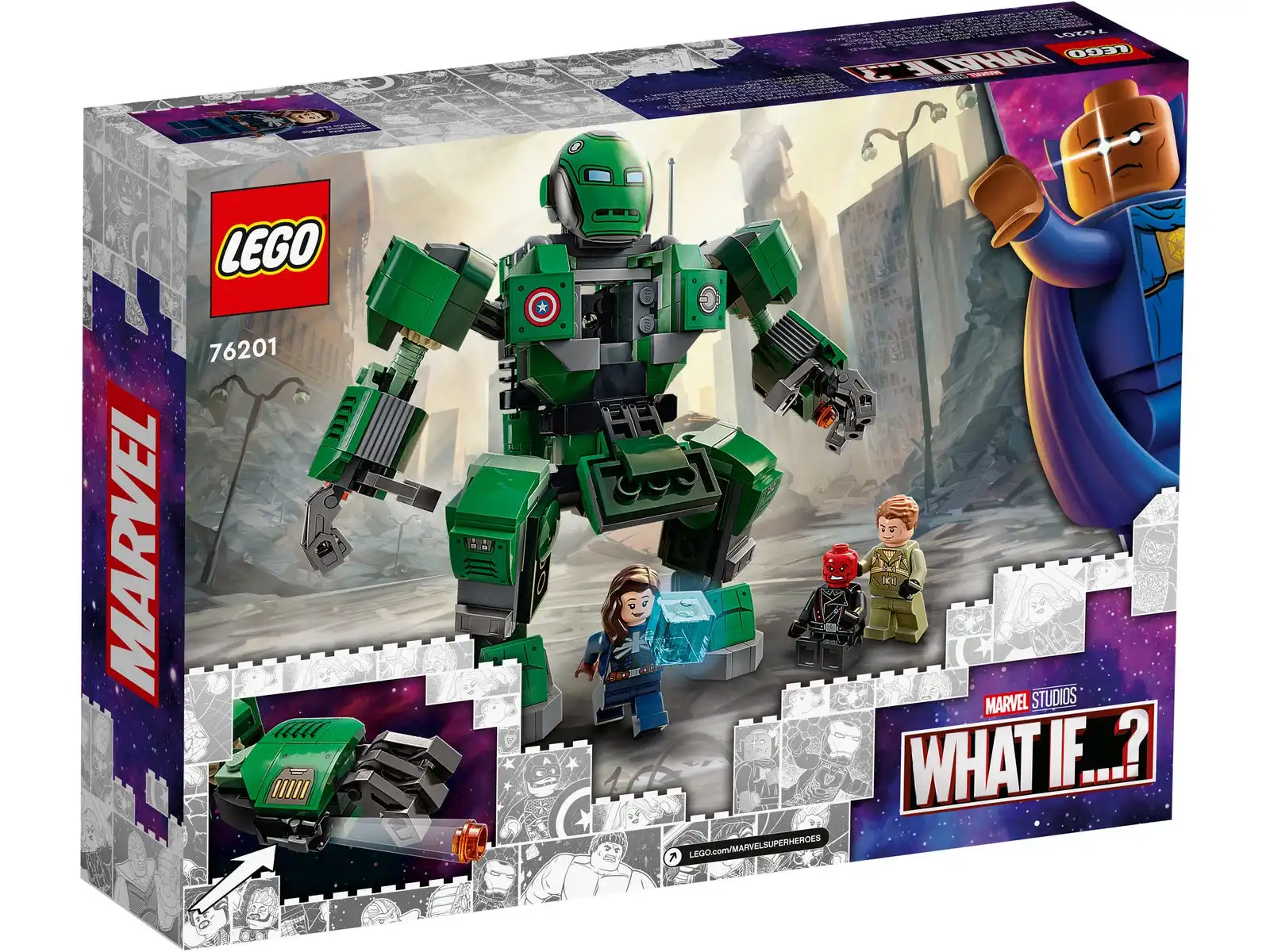 Zdjecie zestawu LEGO 76201 Marvel Kapitan Carter i Niszczyciel Hydry 2