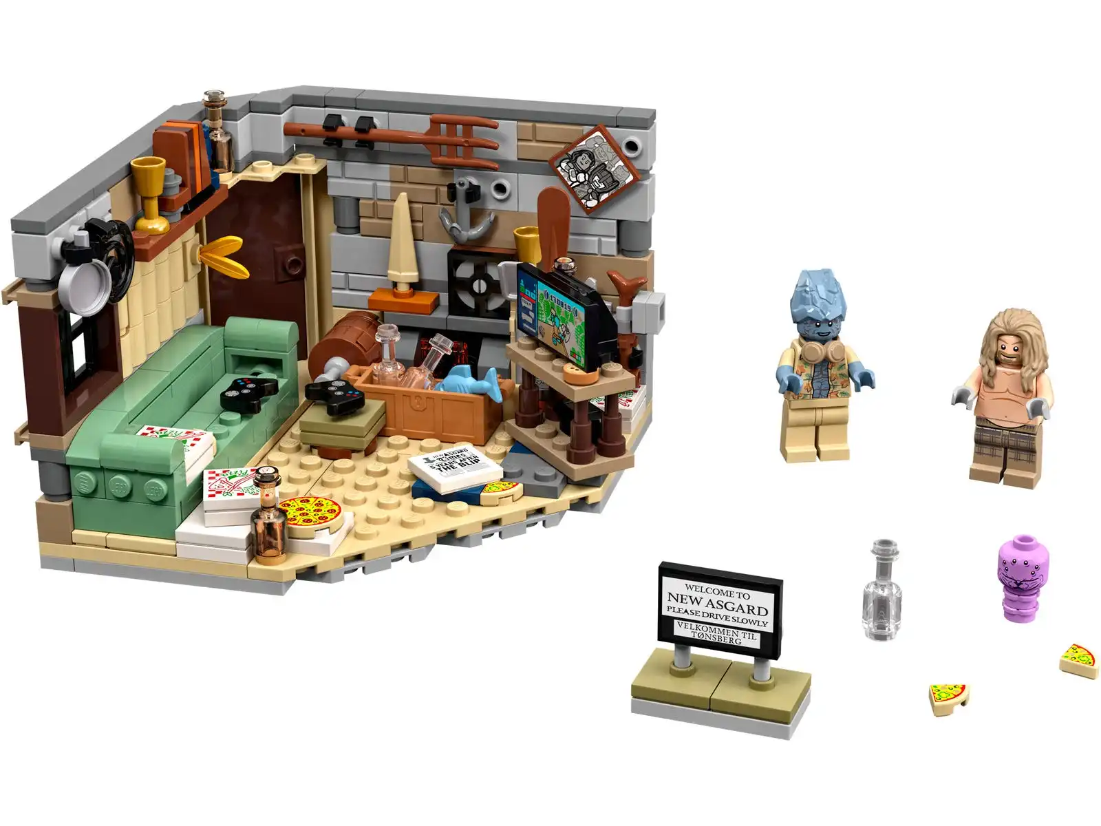 Zdjecie zestawu LEGO 76200 Marvel Nowy Asgard Grubego Thora 1