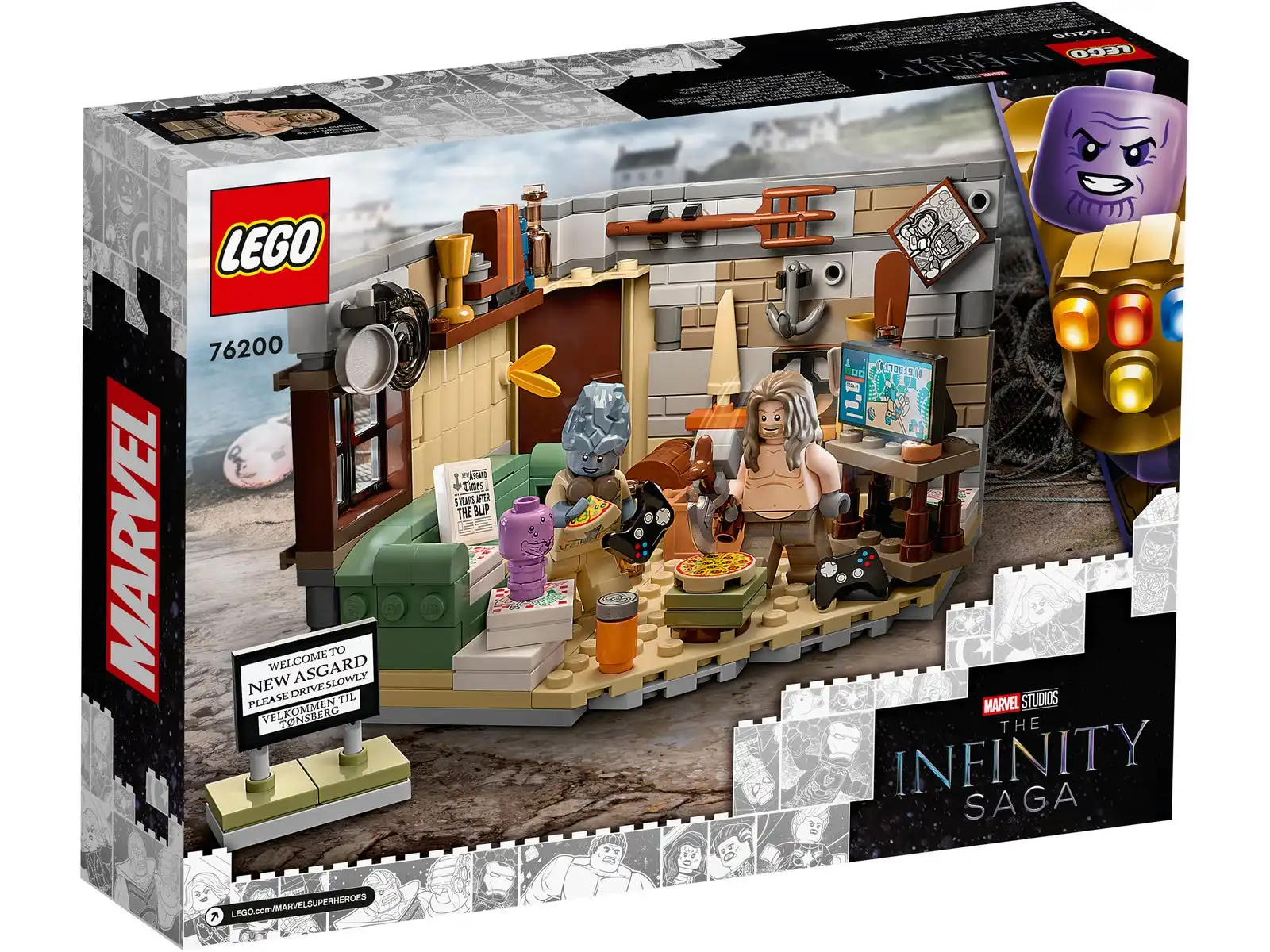 Zdjecie zestawu LEGO 76200 Marvel Nowy Asgard Grubego Thora 2