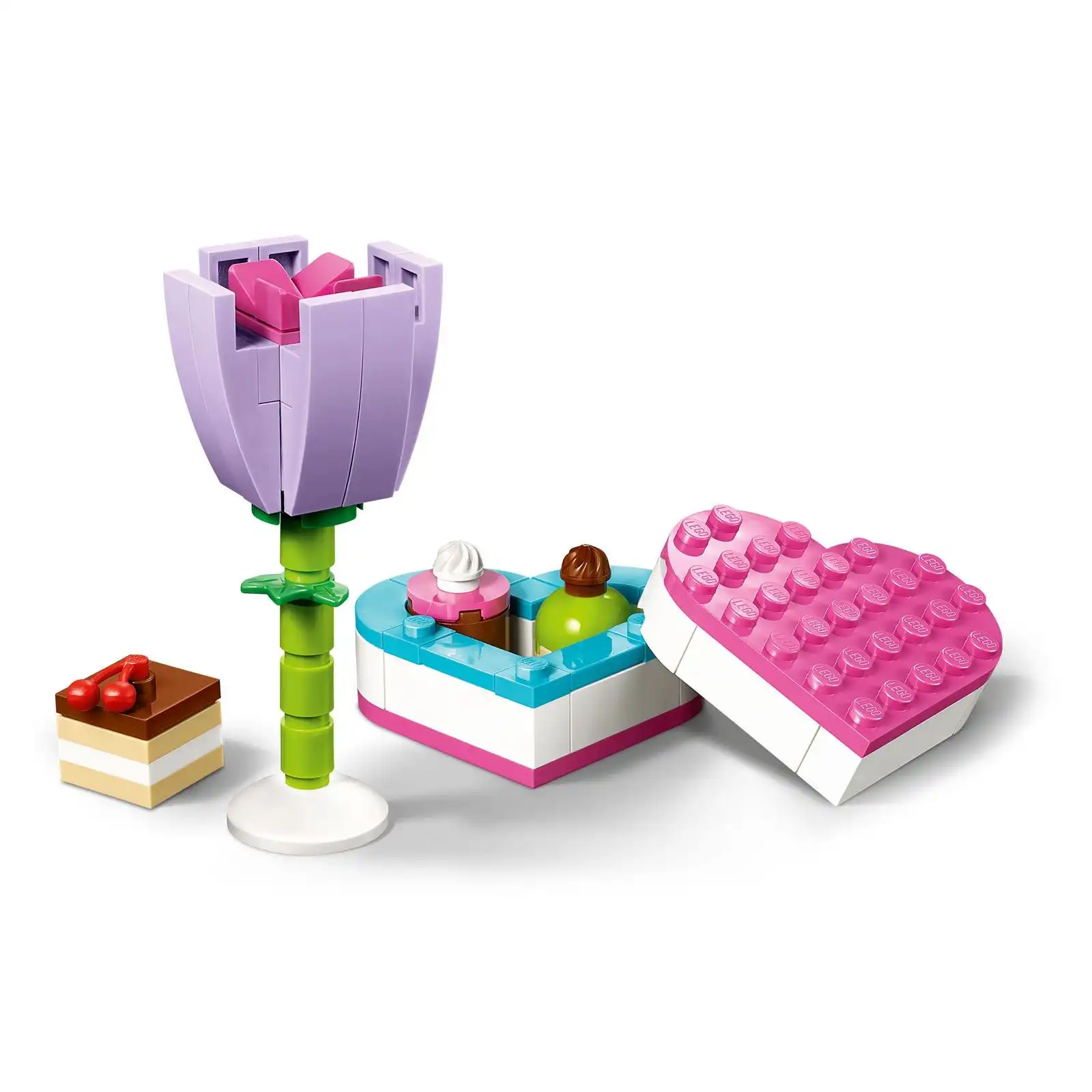 Zdjecie zestawu LEGO 30411 Friends Bombonierka i kwiaty 1