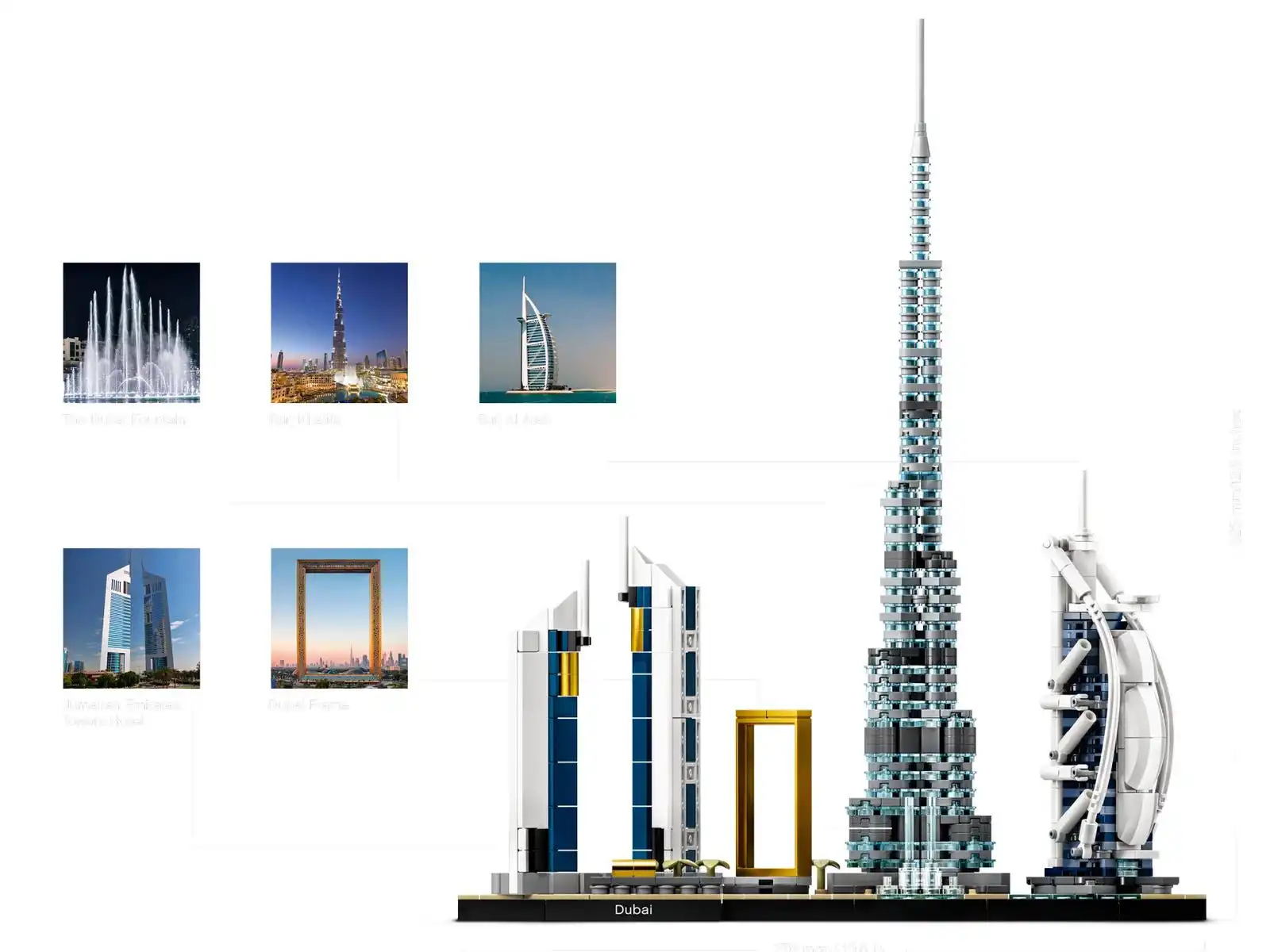 Zdjecie zestawu LEGO 21052 Architecture Dubaj 2