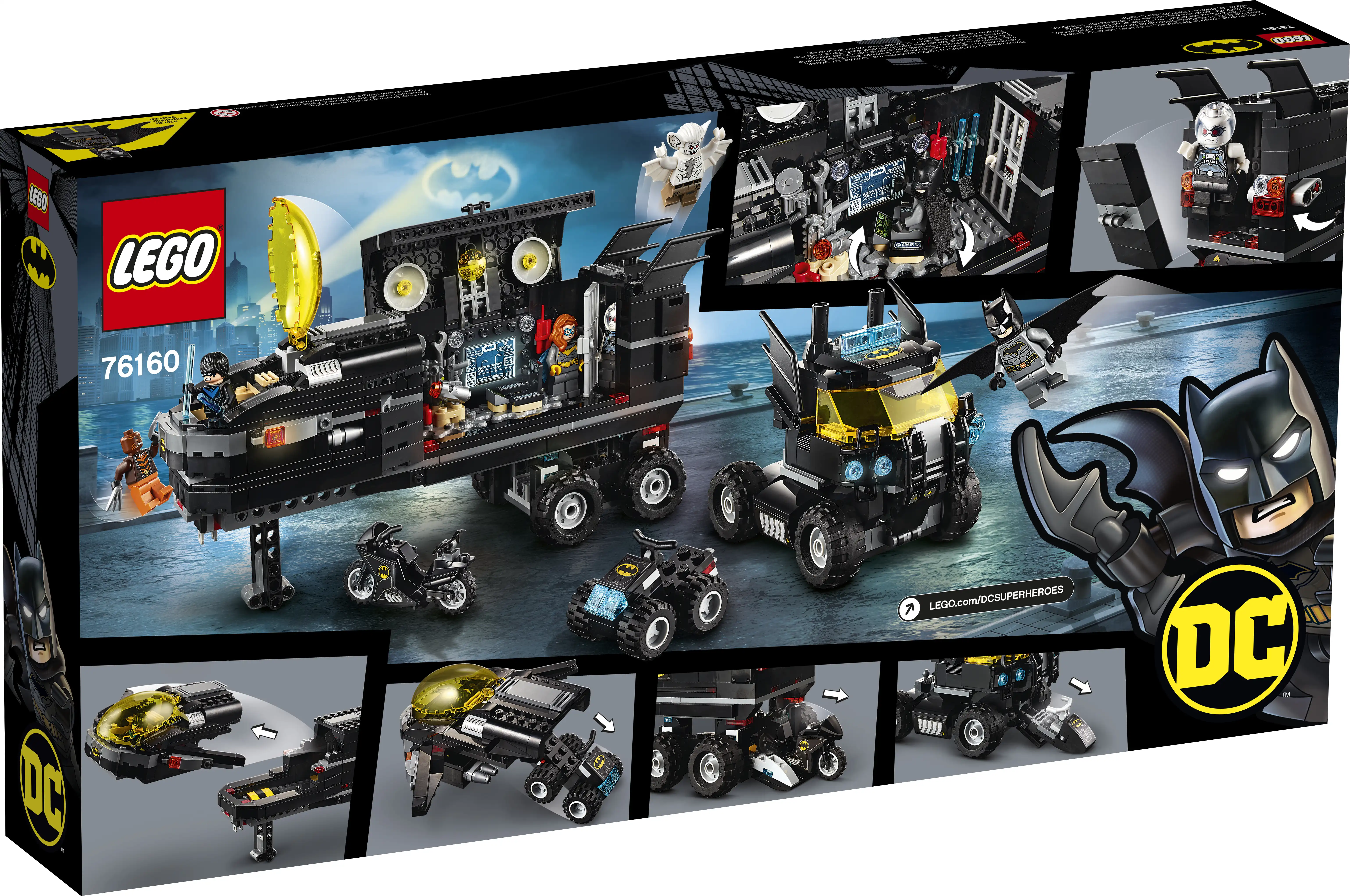 Zdjecie zestawu LEGO 76160 Batman Mobilna baza Batmana 1