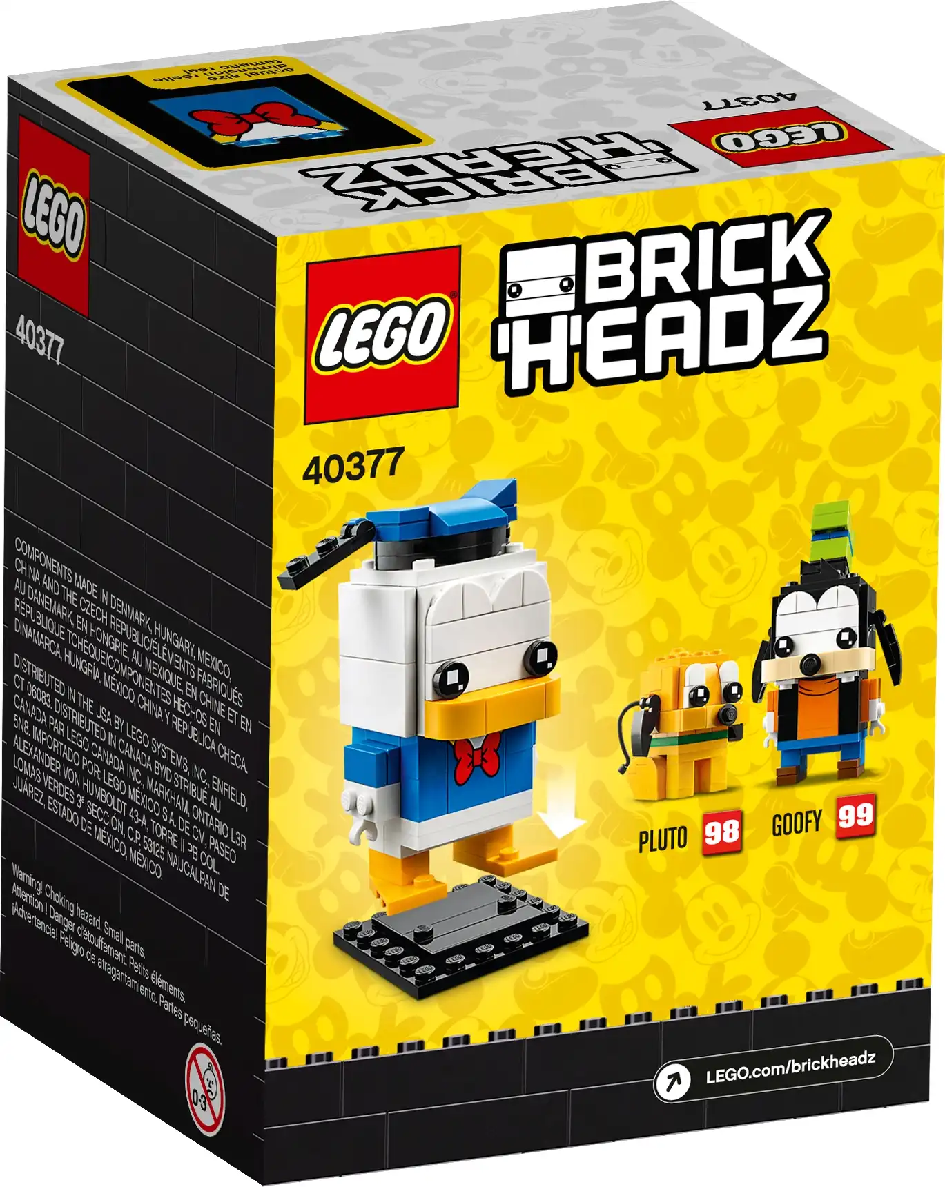 Zdjecie zestawu LEGO 40377 Disney Kaczor Donald 4