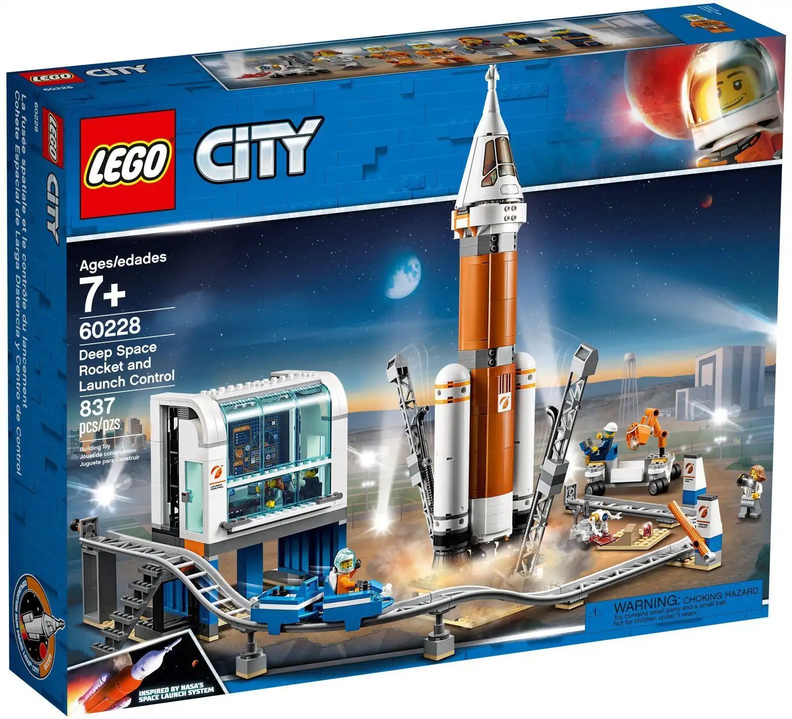 Zdjecie zestawu LEGO 60228 City Centrum lotów kosmicznych 1
