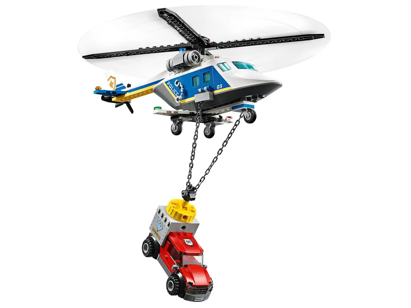 Zdjecie zestawu LEGO 60243 City Pościg helikopterem policyjnym 3