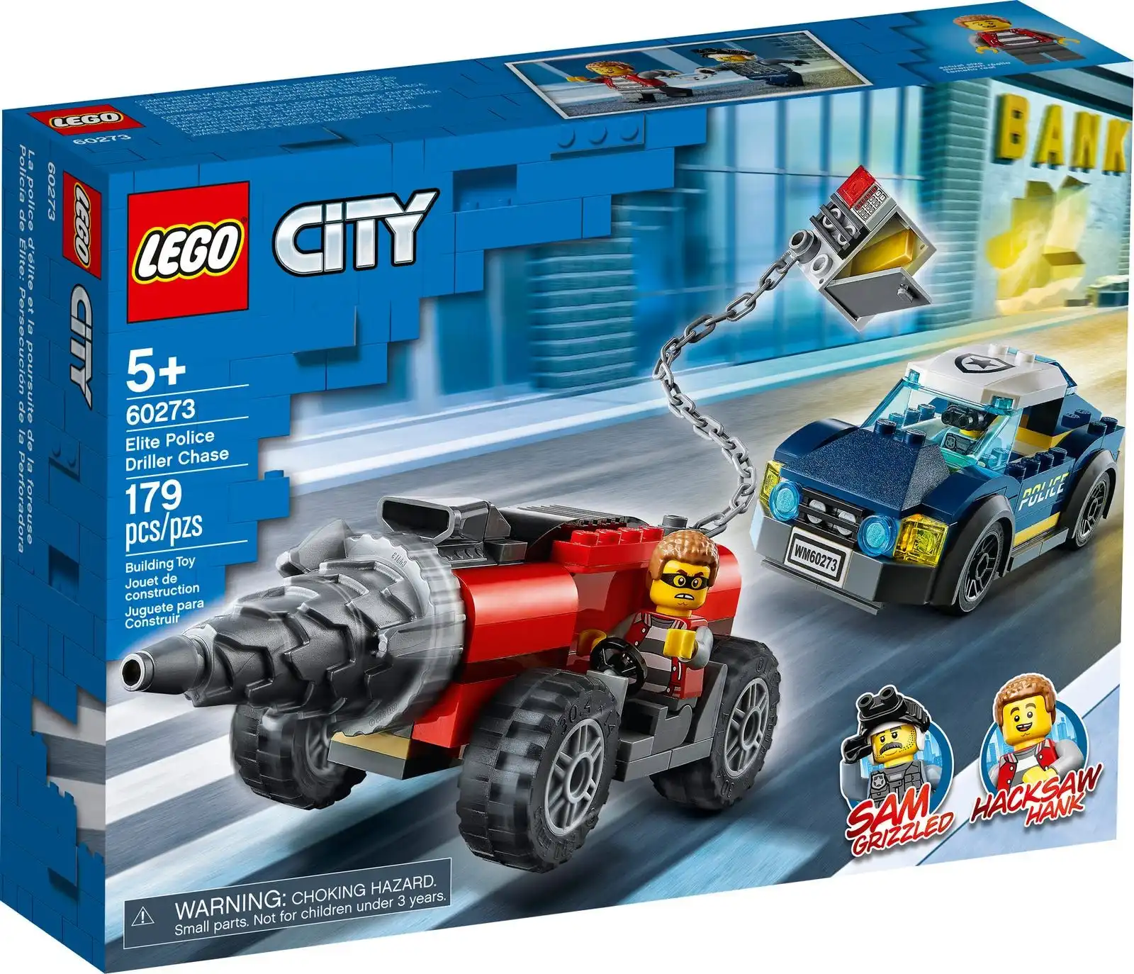 Zdjecie zestawu LEGO 60273 City Policyjny pościg za wiertnicą 1