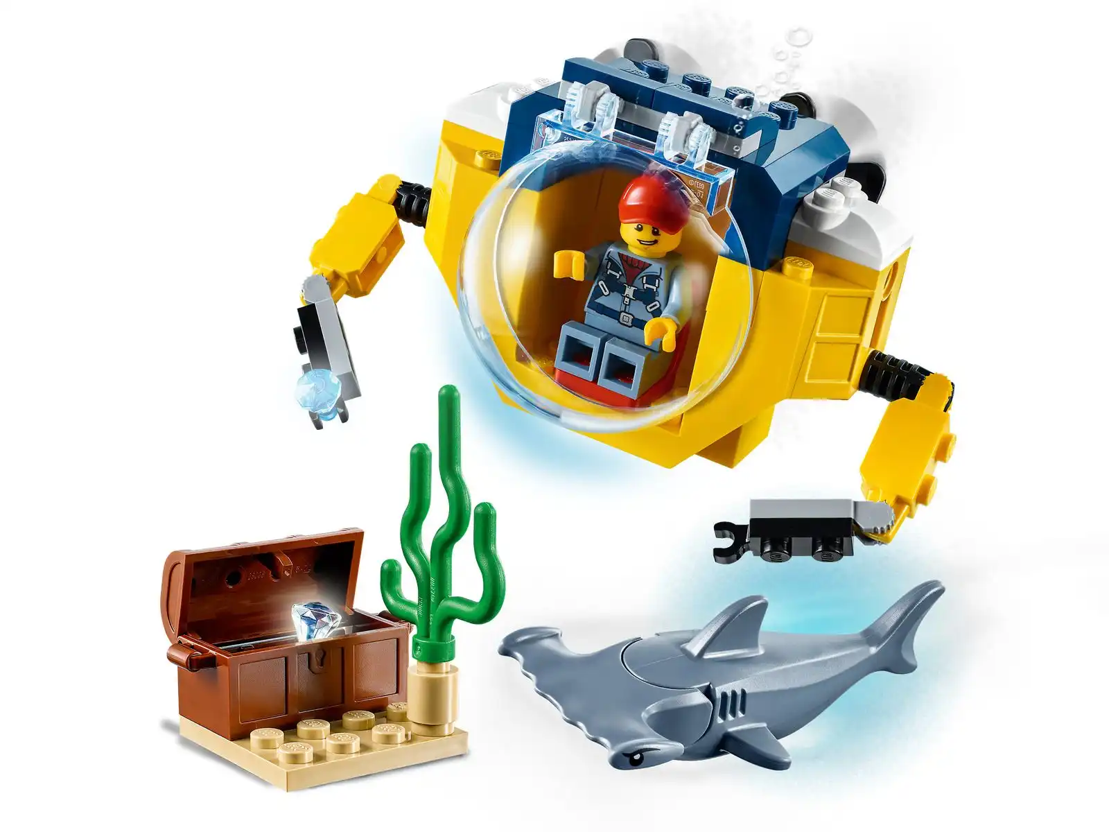 Zdjecie zestawu LEGO 60263 City Oceaniczna miniłódź podwodna 4