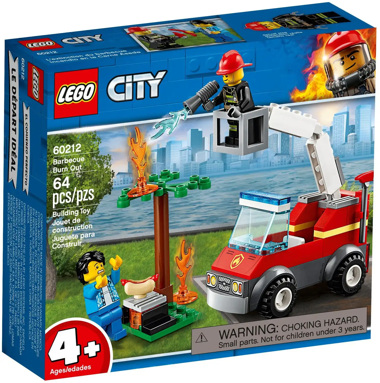 Zdjecie zestawu LEGO 60212 City Płonący grill 1