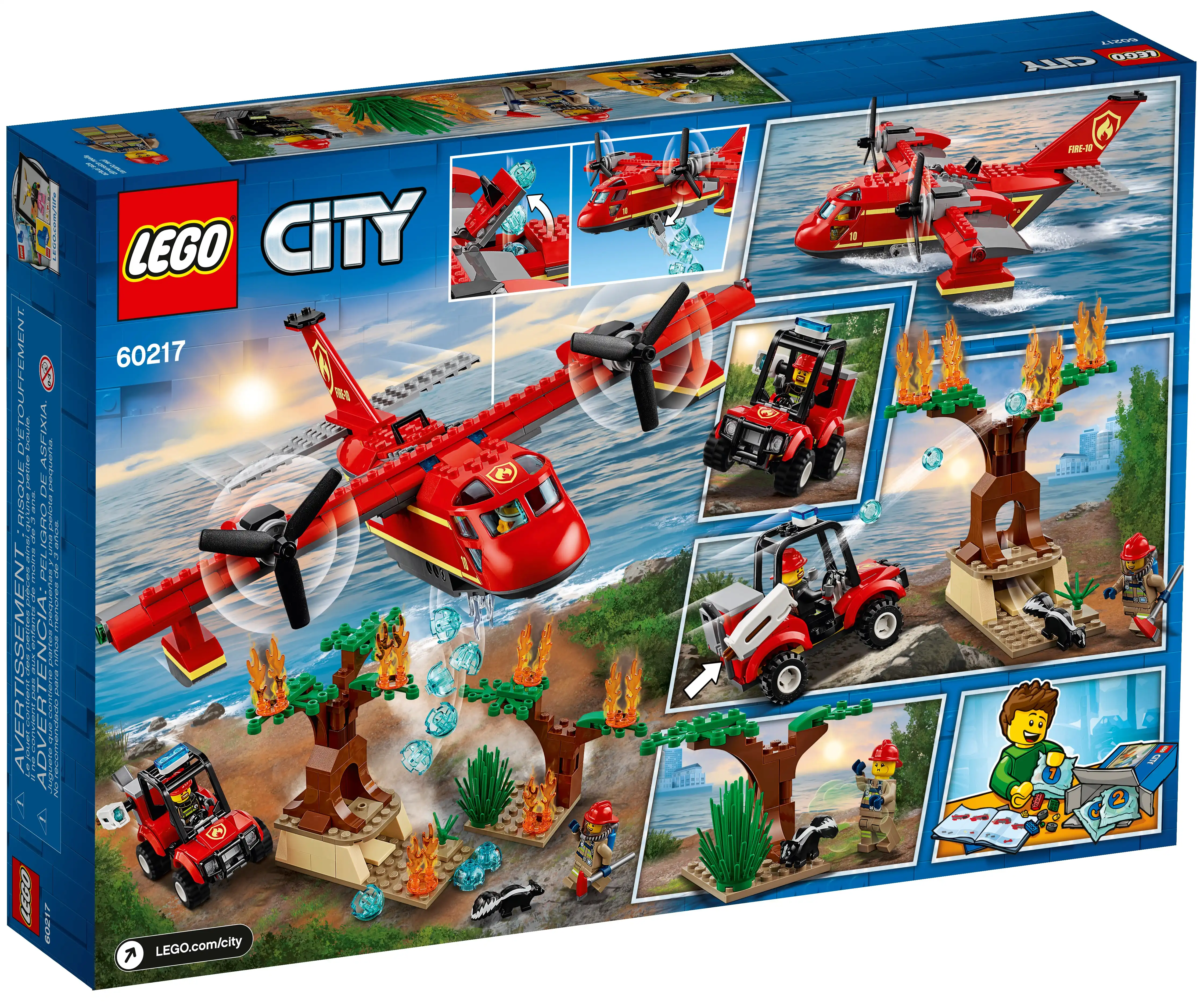 Zdjecie zestawu LEGO 60217 City Samolot strażacki 2