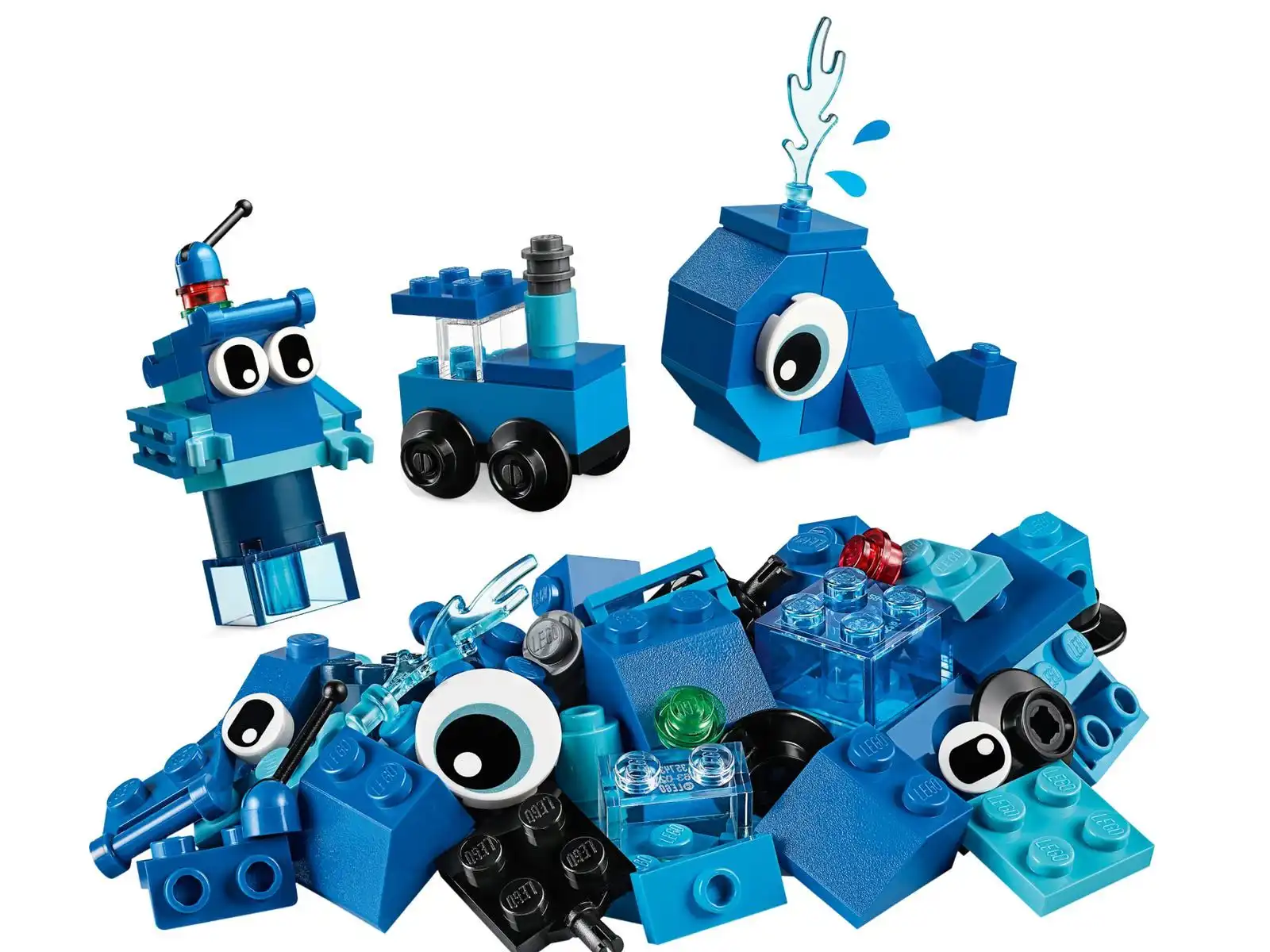 Zdjecie zestawu LEGO 11006 Classic Niebieskie klocki kreatywne 2