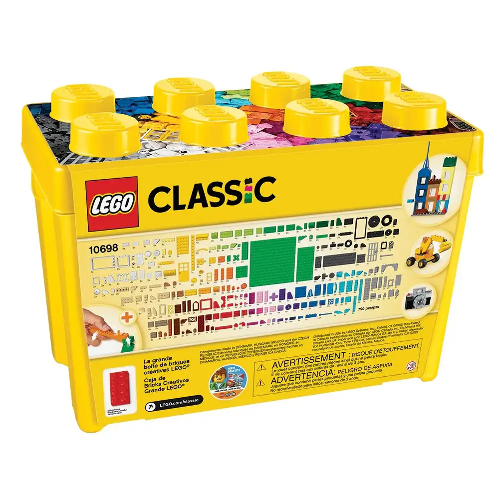 Zdjecie zestawu LEGO 10698 Classic Kreatywne klocki LEGO®, duże pudełko 2